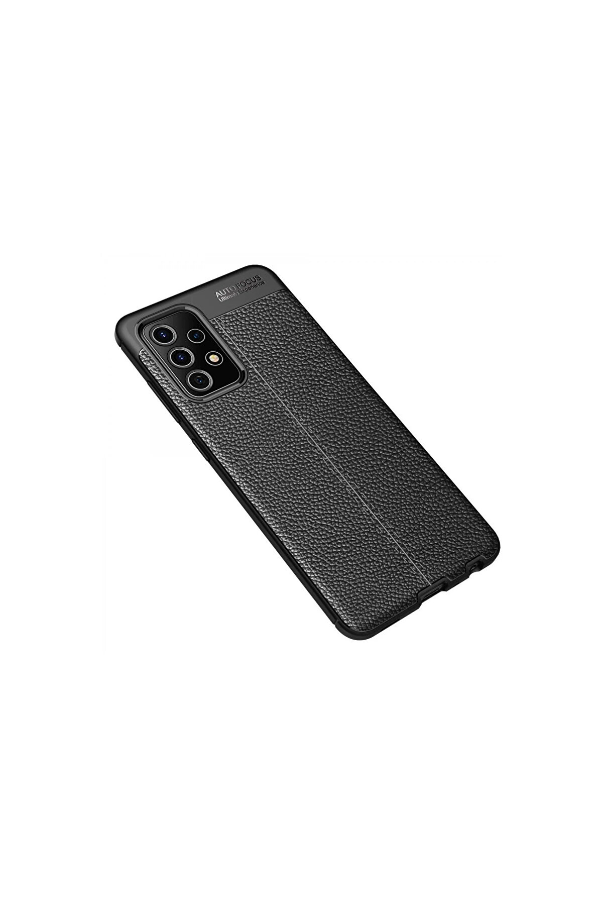 Samsung Galaxy A52 Kılıf Auto Focus Kapak - Si̇yah
