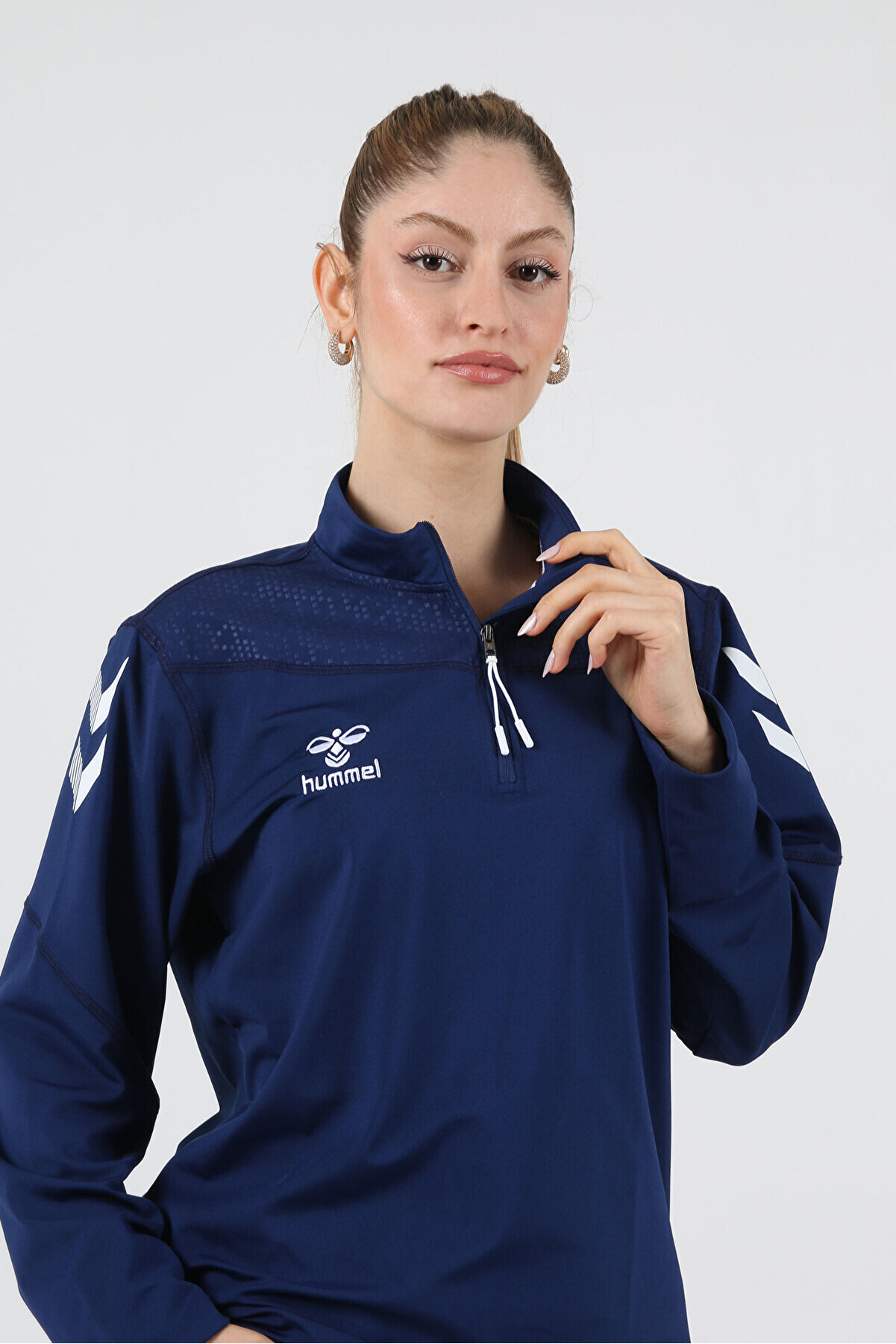 Hummel Oregon Antrenman Eşofman Üstü Laci̇vert