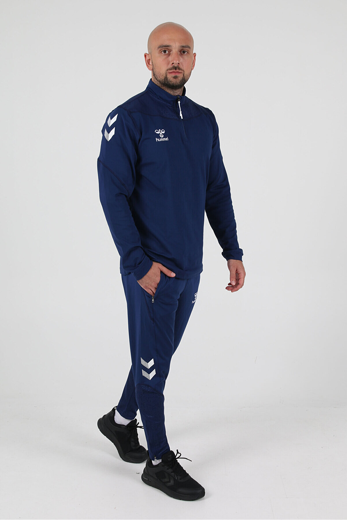 Hummel Oregon Antrenman Eşofman Üstü Laci̇vert