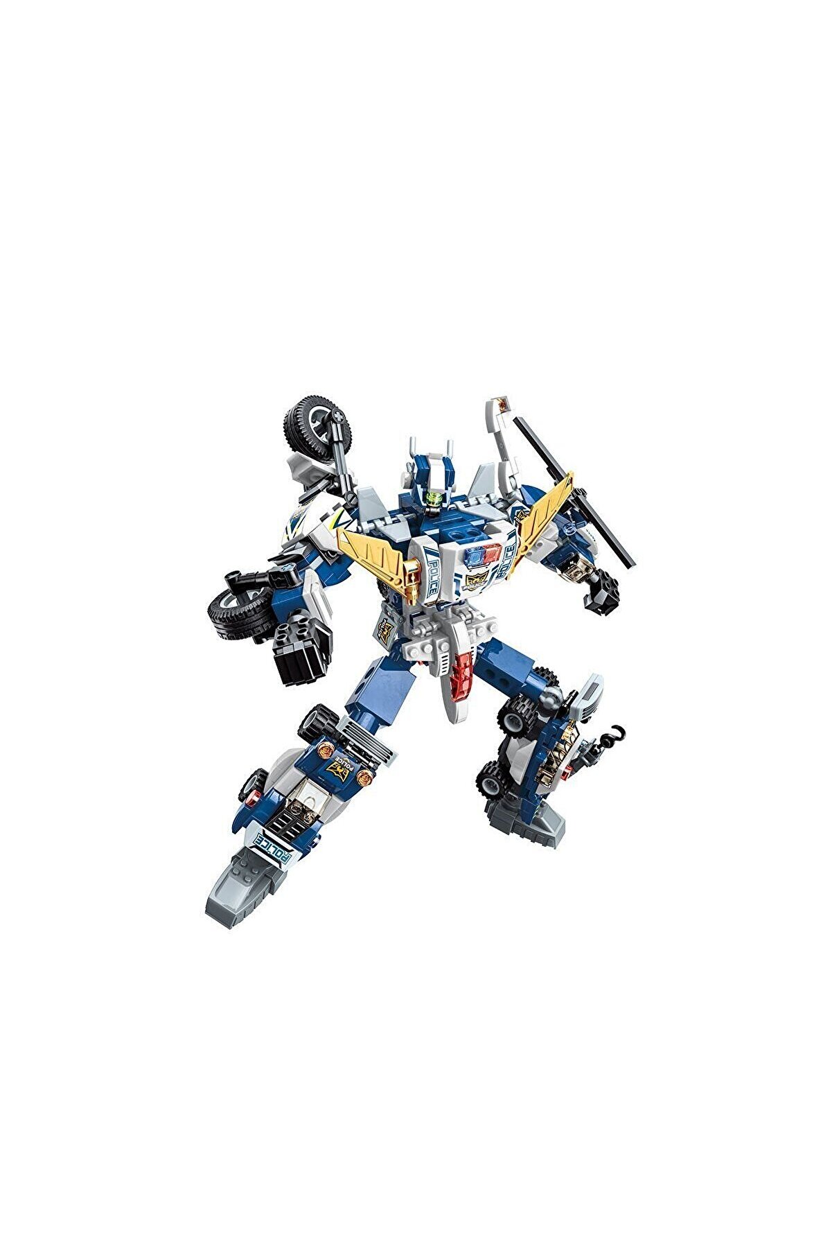 Kp-41104 Keepley Poli̇s Araçları Blok Seti̇ -Vagon Li̇fe