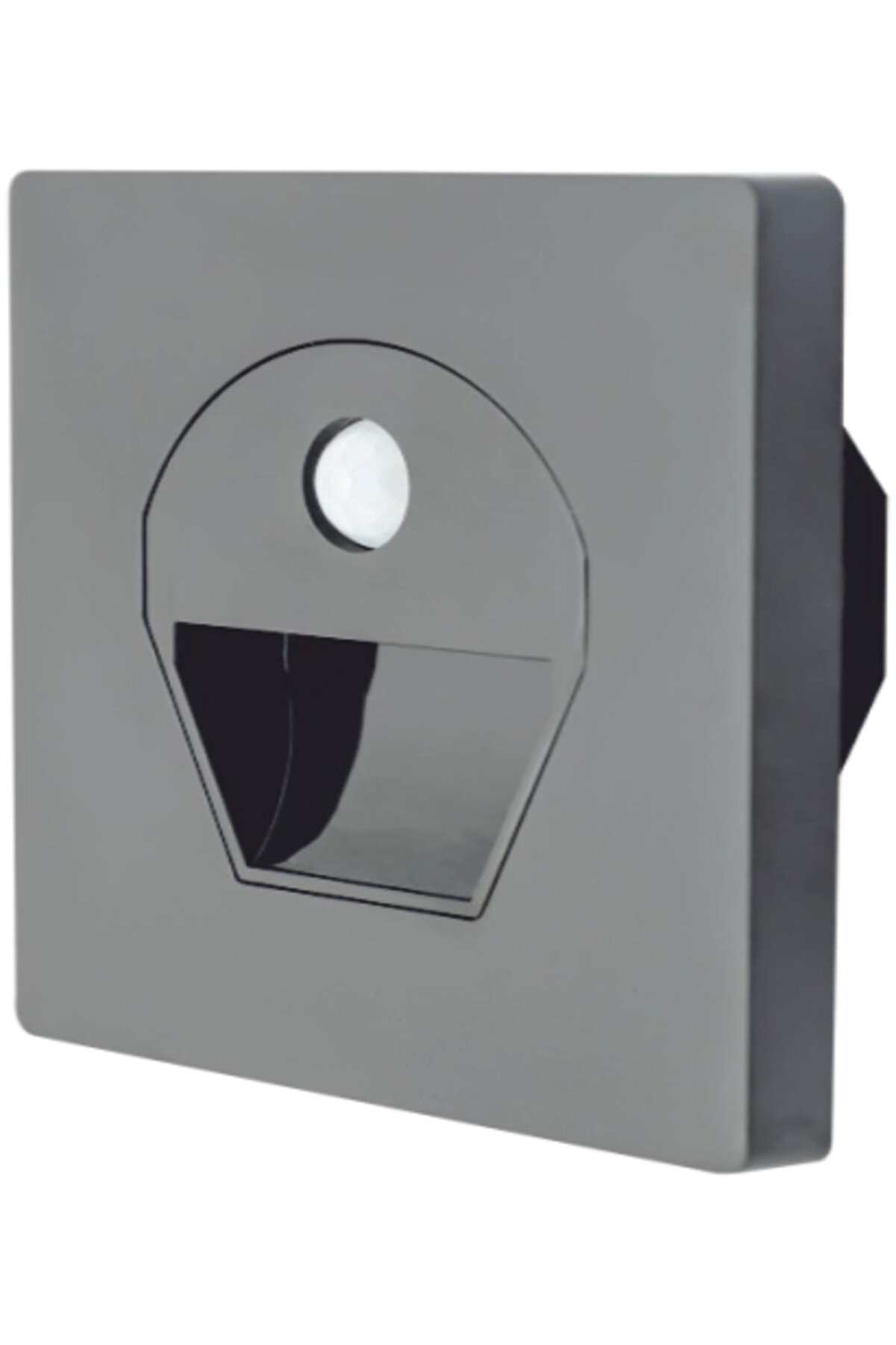 gizmurstore NOAS YL69 1521 1W Füme Kasa Sensörlü Koridor Aydınlatması 6400K Beyaz Işık