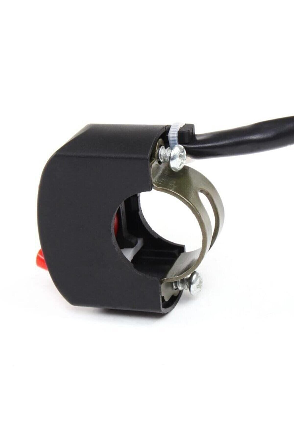 Alkan Mb Motosi̇klet Si̇s Farı A&ccedil; Kapa D&uuml;ğmesi̇ / Butonu / Kırmızı