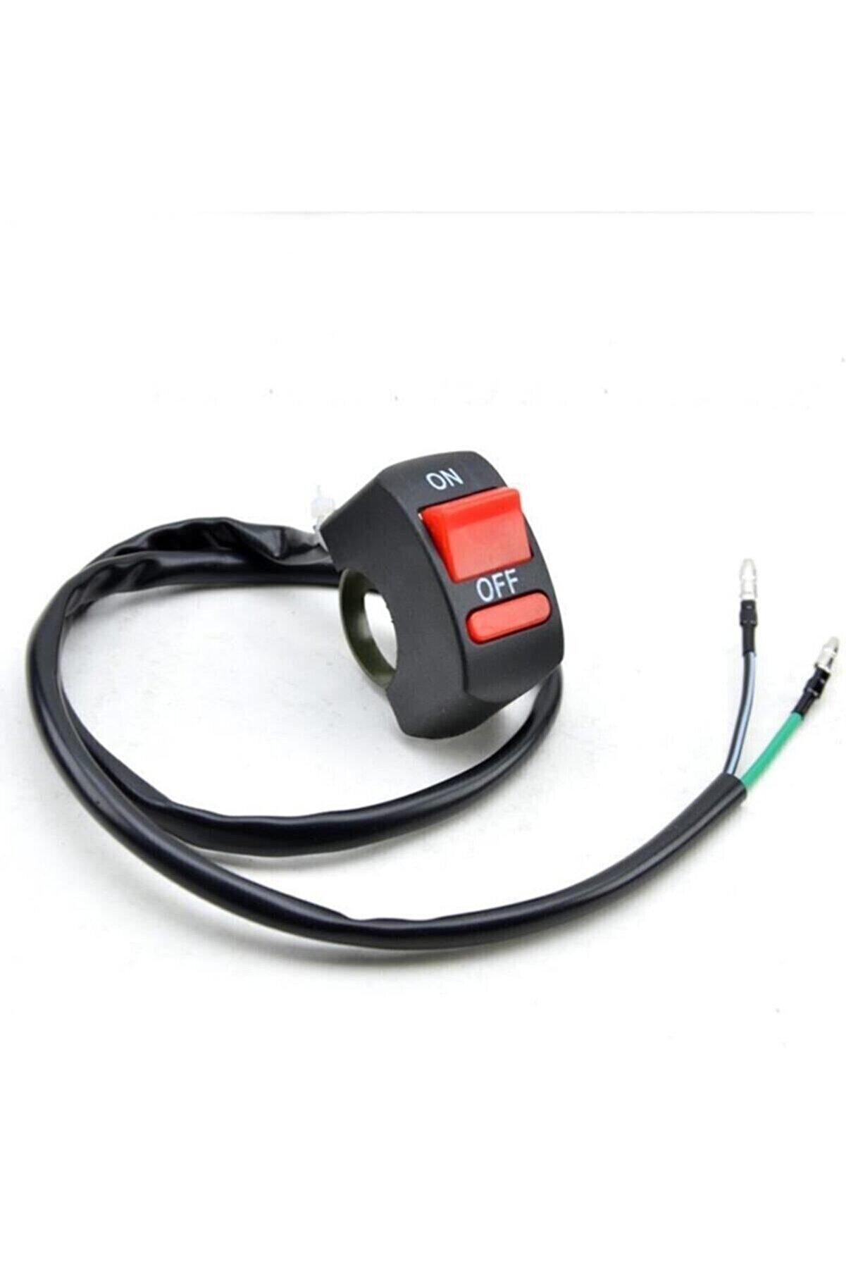 Alkan Mb Motosi̇klet Si̇s Farı A&ccedil; Kapa D&uuml;ğmesi̇ / Butonu / Kırmızı