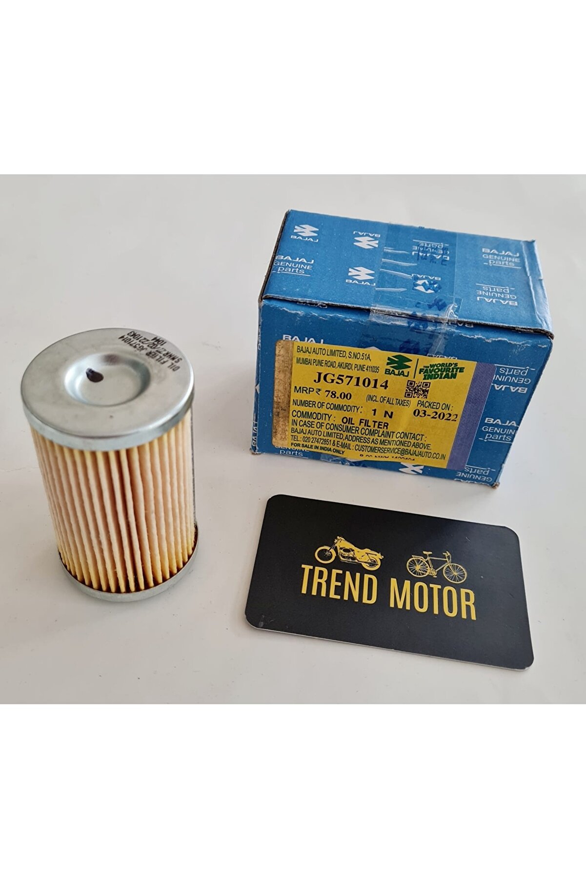 Bajaj Pulsar Ns 200 Yağ Fi̇ltresi̇ Orji̇nal