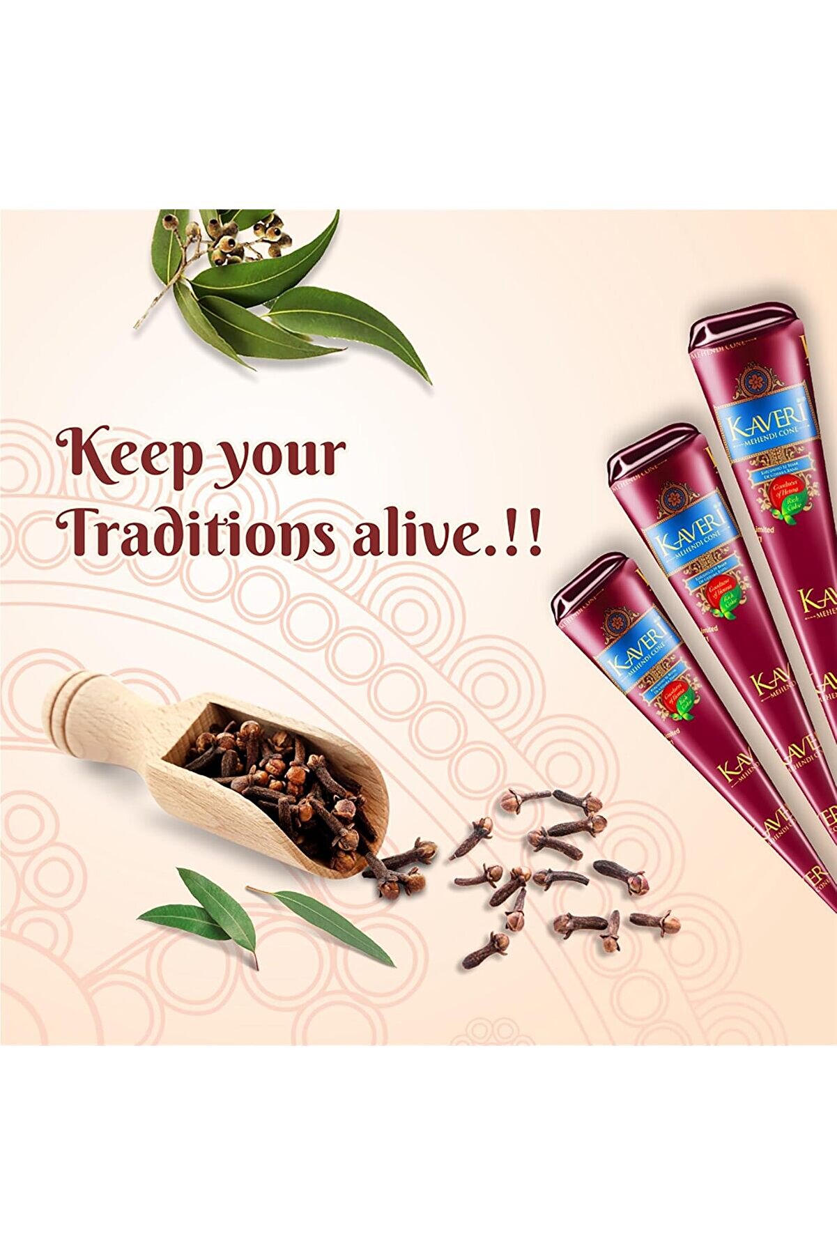 Ai̇rbrush Tattoo Kaveri̇ 12 Adet Koni̇ Gerçek Hi̇nt Kınası Rengi̇