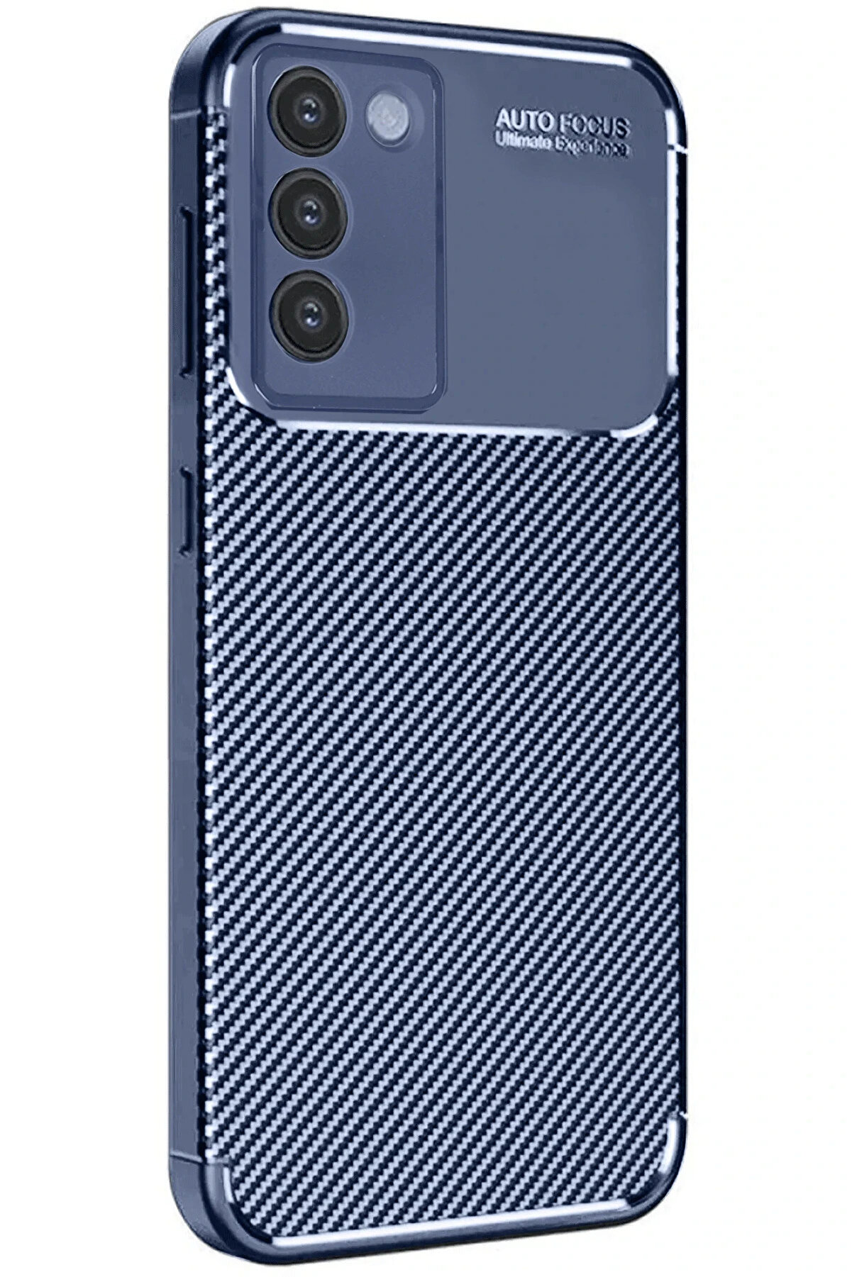 CepteToptan Vivo V30 Lite 4G Kılıf Auto Focus Karbon Kapak - Lacivert