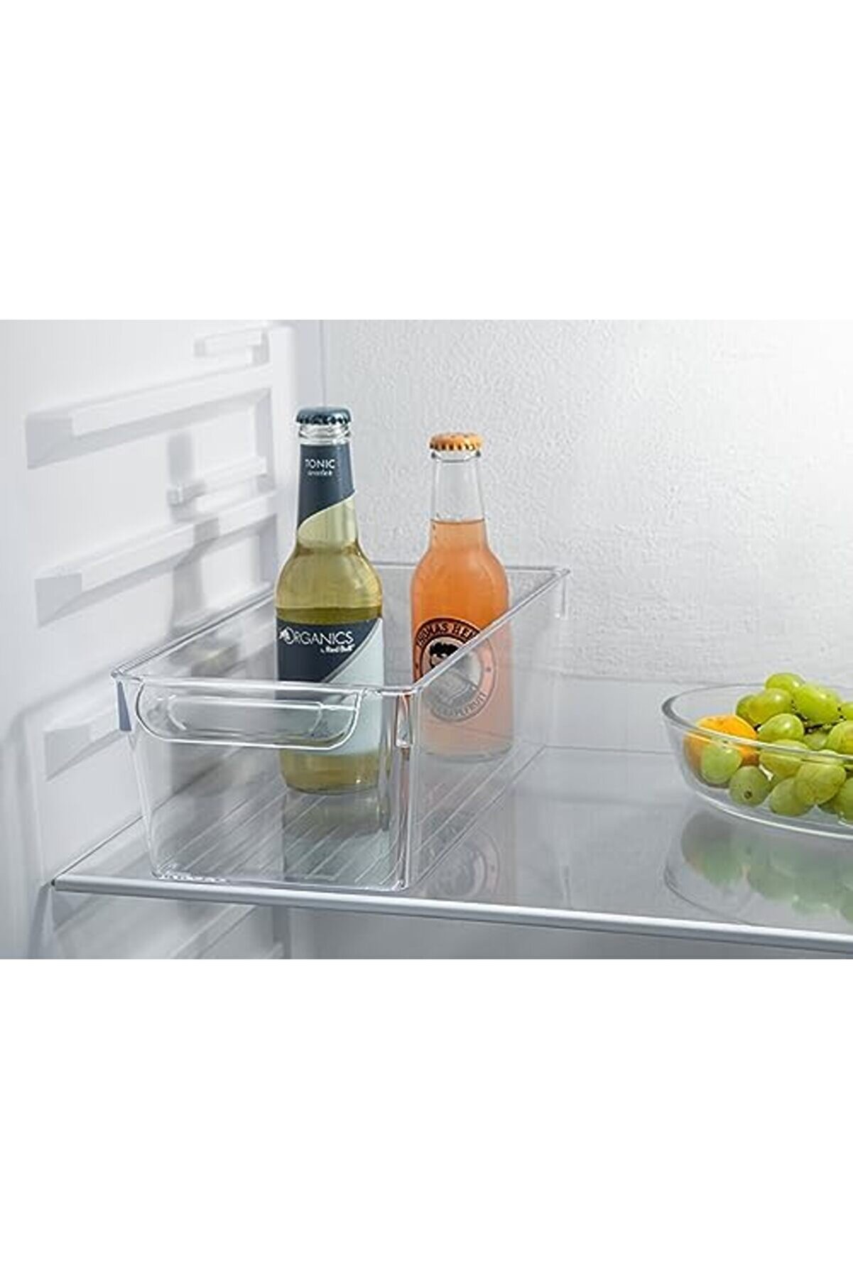Snshop Home Lyon Plasti̇k Mutfak Düzenleyi̇ci̇ 32,5X15X10 Cm Şeffaf 467437