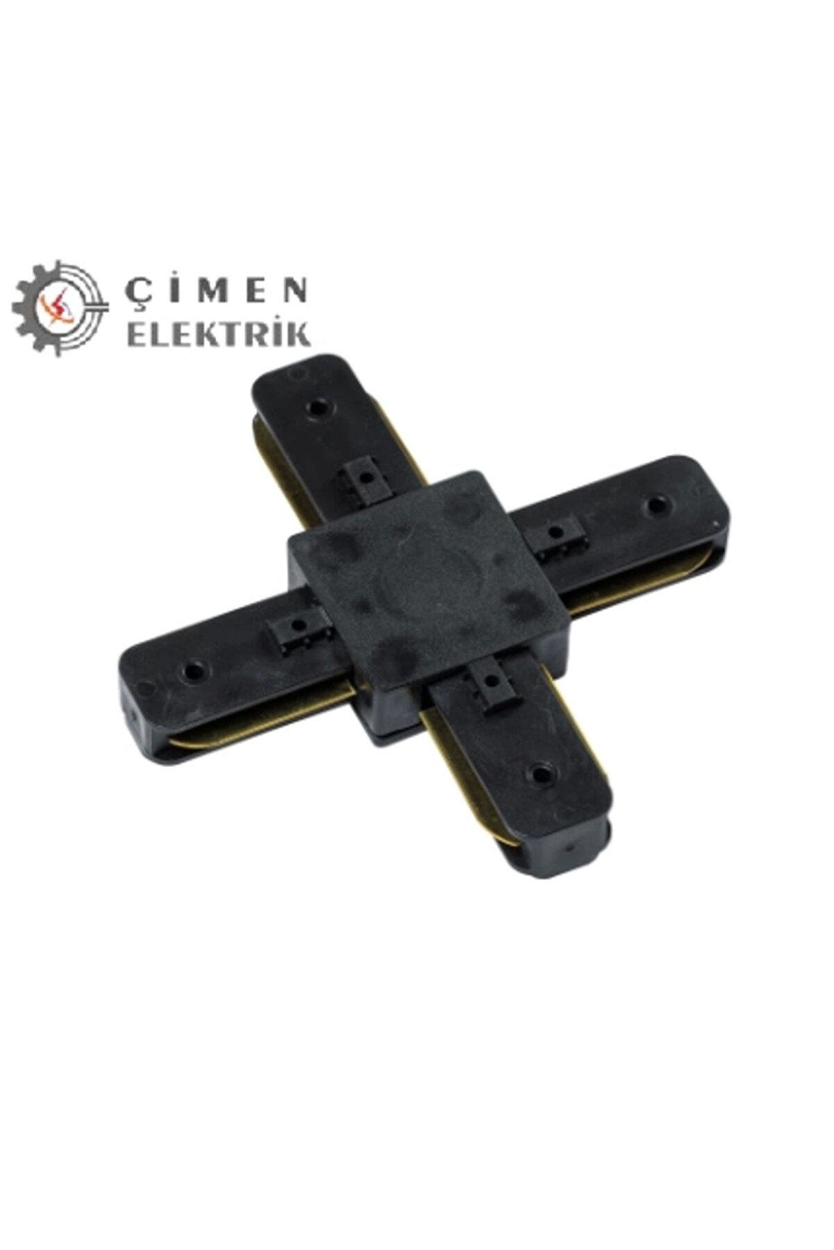 gizmurstore Noas YL99 0001 Monofaze Ray Artı Bağlantı Aparatı Siyah Renk