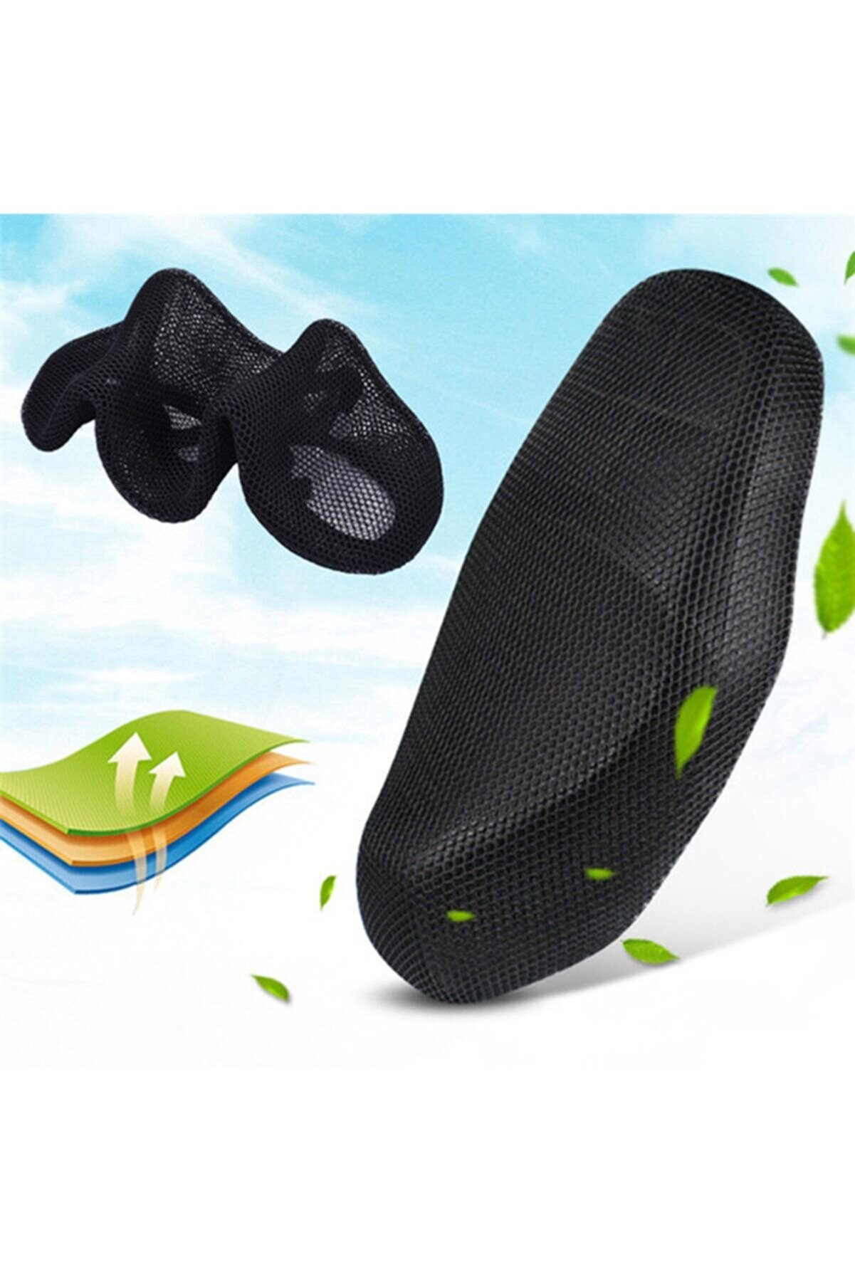 Oem Ybr 125 Cbf 150 Spacy 110 Cb125 Cg 125 Cup 100 Dri̇ft 125-150 Si̇yah Koltuk-Sele Uyumlu Kılıfı Fi̇le 3D