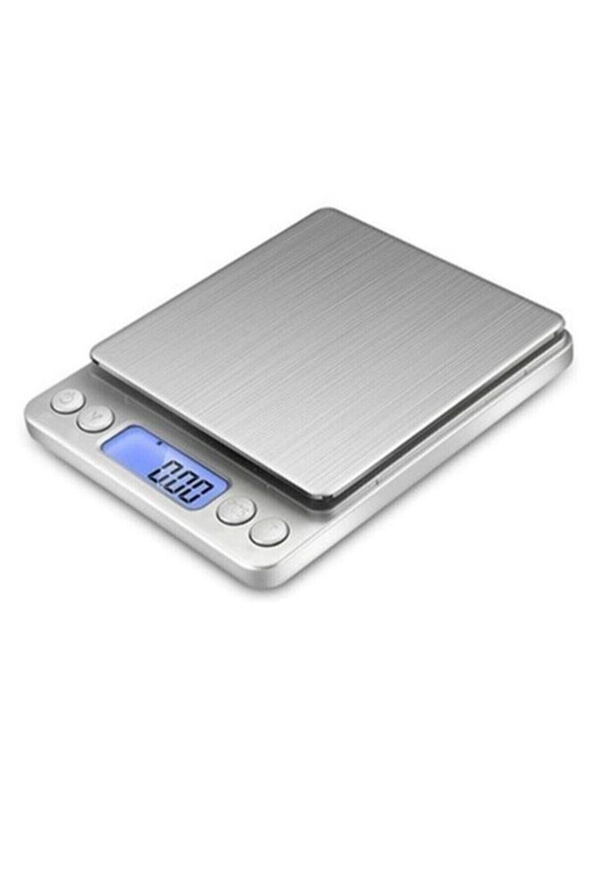 evimdeyokyok Dijital Hassas Terazi 0,1 Gr Hassasiyetli 3000 Gr Kapasiteli Mutfak Terazisi