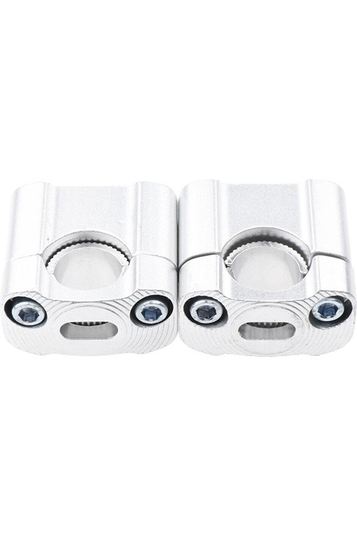 430 2 Parça Motosi̇klet Gi̇don Yükselti̇ci̇l 22 Mm. 28 Mm Ni̇kel Takım