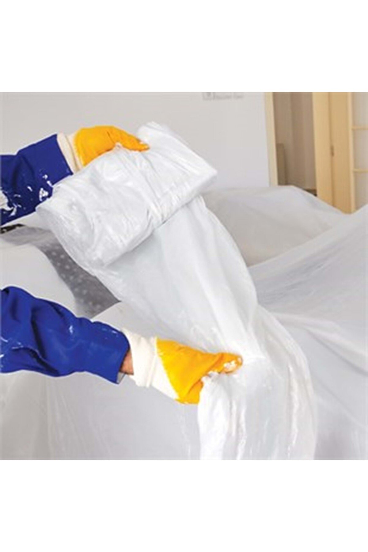 Eko Hışır Örtü Eşya Koruma Örtüsü Hışır Örtü Boya Badana Örtüsü Toz Koruma Örtüsü 50M²