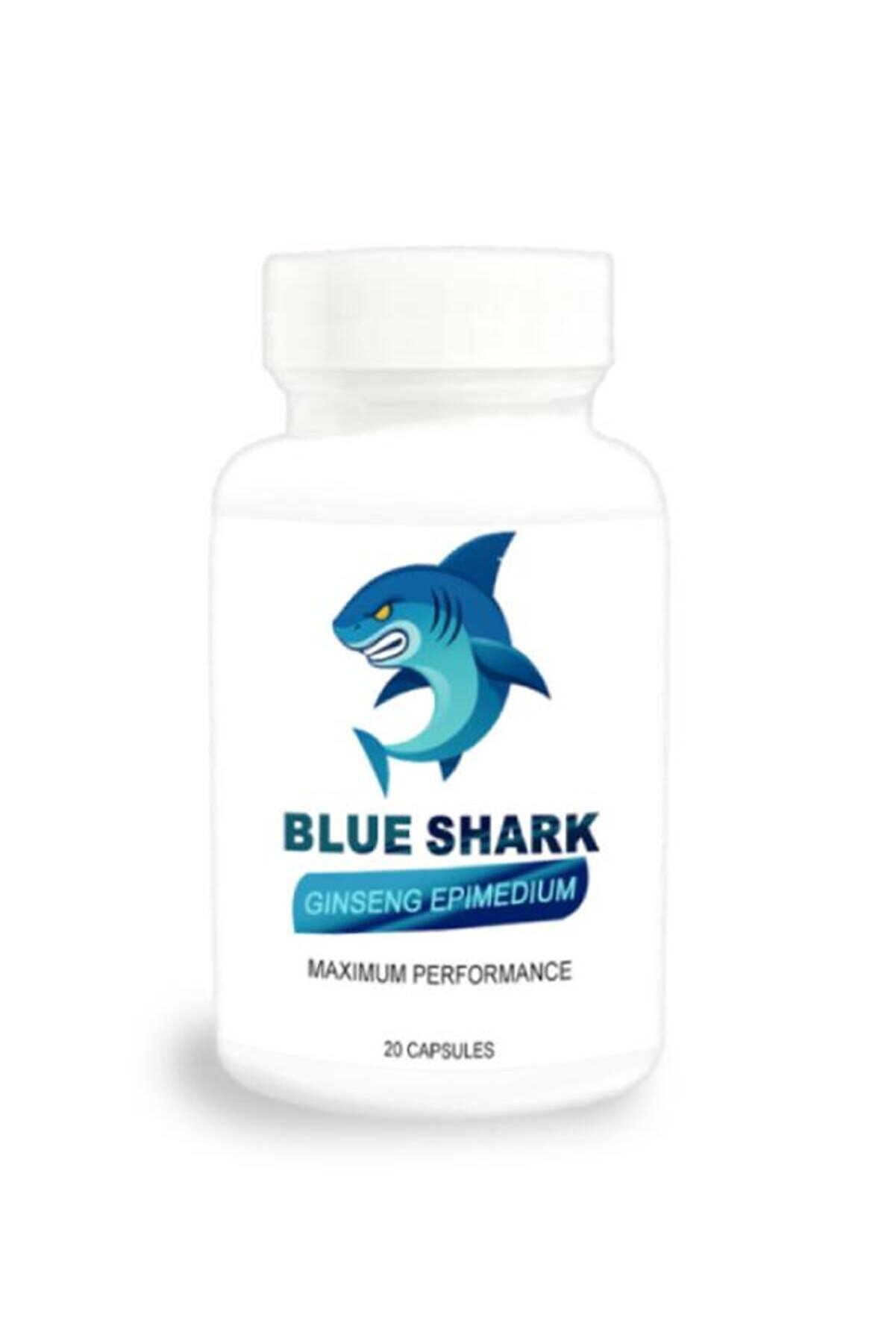 Blue Shark Gi̇nseng&Epi̇medi̇um Erkekler İçi̇n Destekleyi̇ci̇ 20 Li̇ X 2 Adet + Kayganlaştırıcıyla