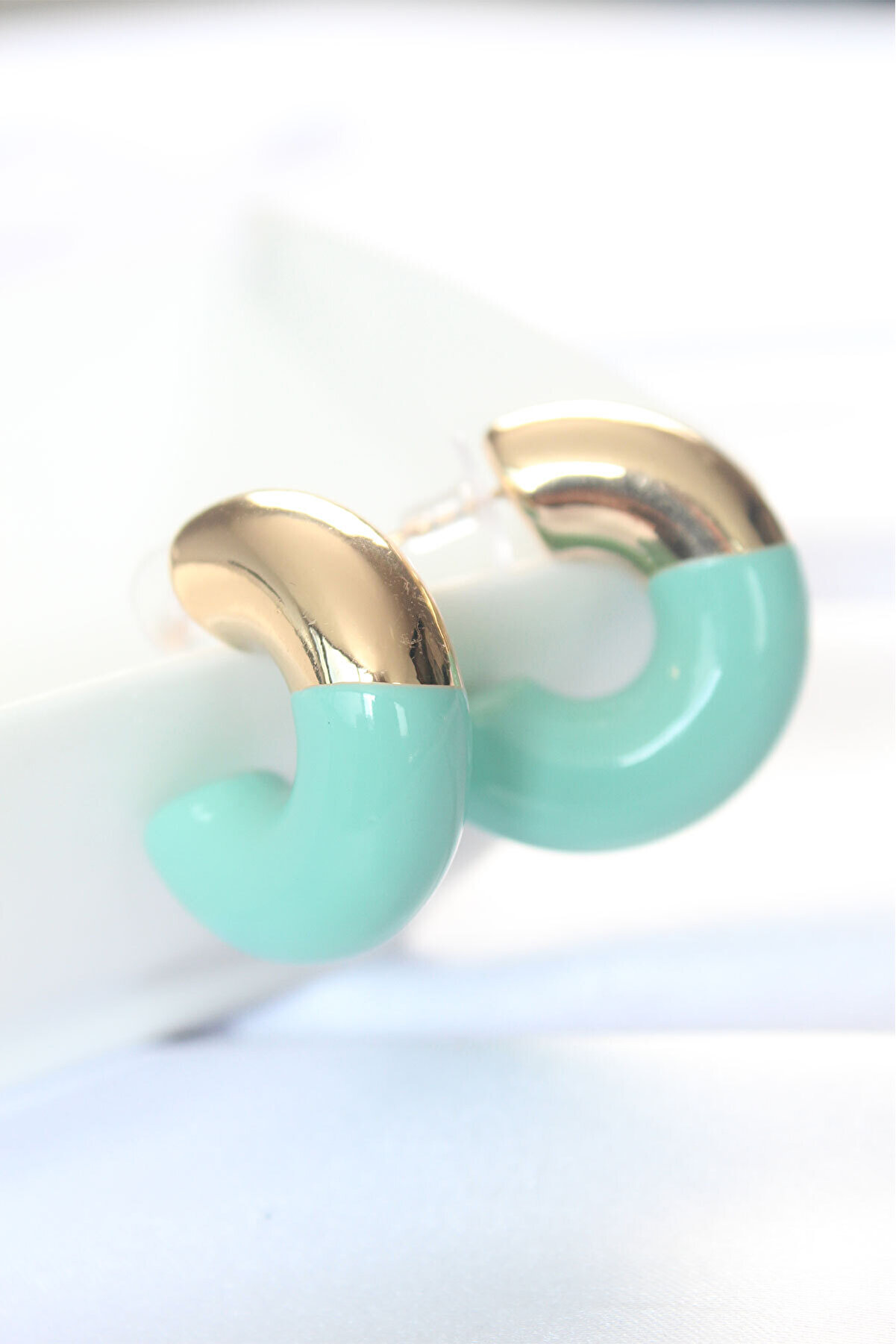 Clari̇ss Ccb Turkuaz Gold &Ccedil;i̇ft Renk K&uuml;pe