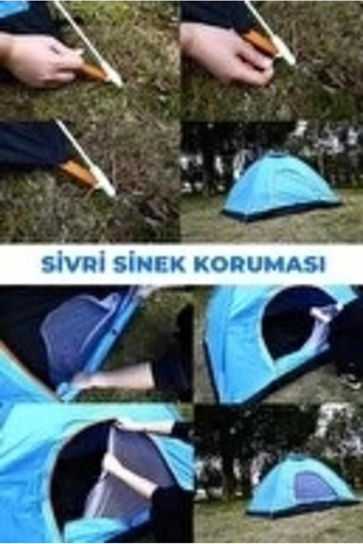 Otomati̇k Havada Açılan Su Geçi̇rmez Çadır 4 Ki̇şi̇li̇k