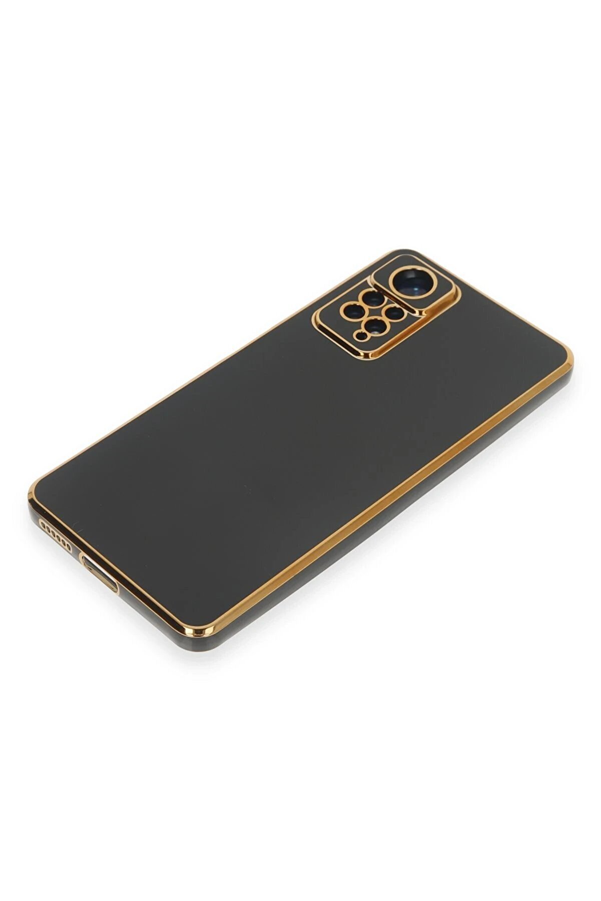 Xi̇aomi̇ Redmi̇ Note 12 Pro 4G Kılıf Volet Si̇li̇kon - Si̇yah - Dropx2421-9669