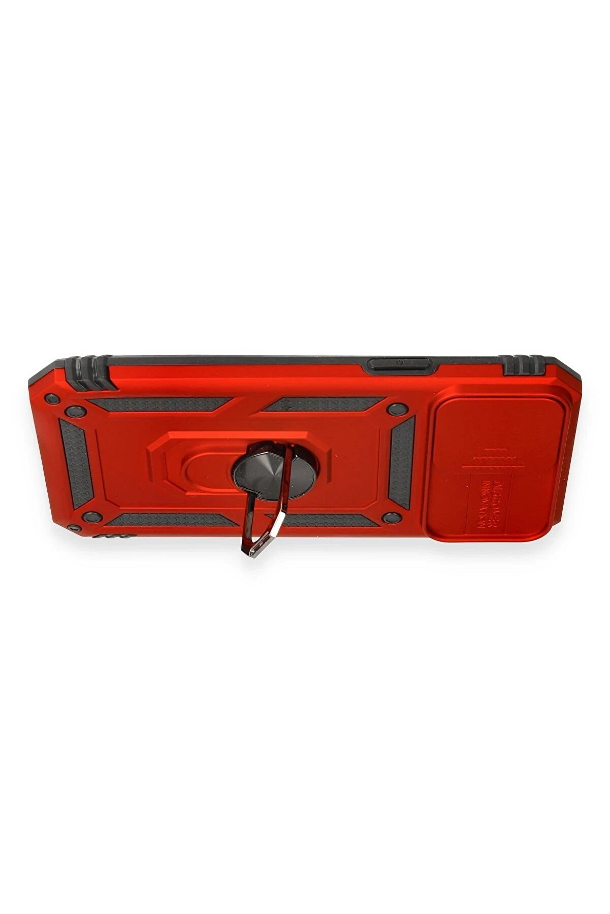 İphone 12 Pro Max Kılıf Pars Lens Y&uuml;z&uuml;kl&uuml; Si̇li̇kon - Kırmızı - Dropx5929-6351