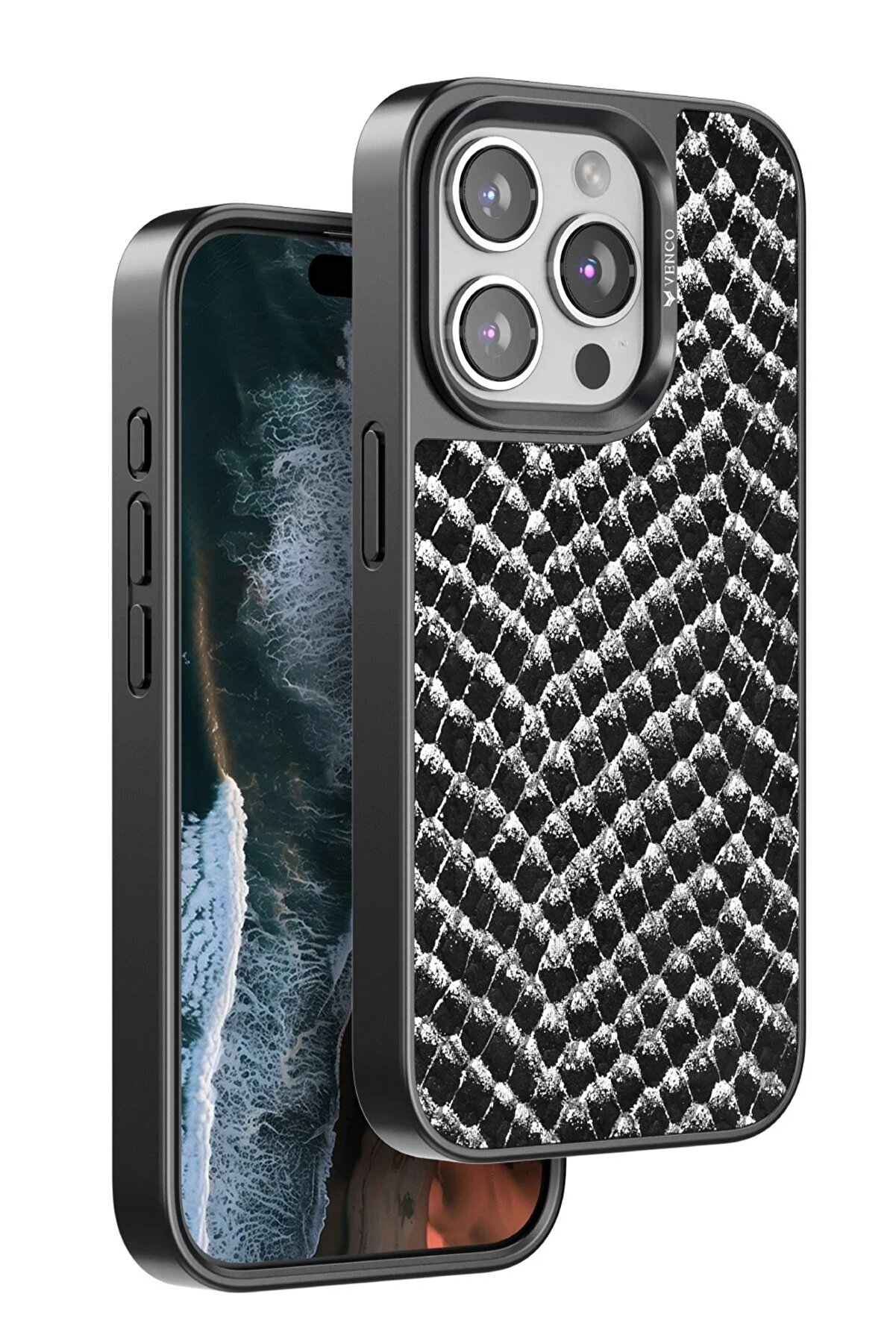 İphone 15 Pro Vi̇per Kapak - Si̇yah - Dropx7343-7689