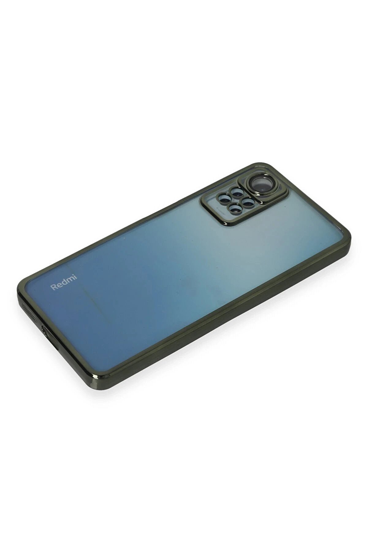 Xi̇aomi̇ Redmi̇ Note 12 Pro 4G Kılıf Lensli̇ Si̇li̇kon - Yeşi̇l - Dropx5709-7566
