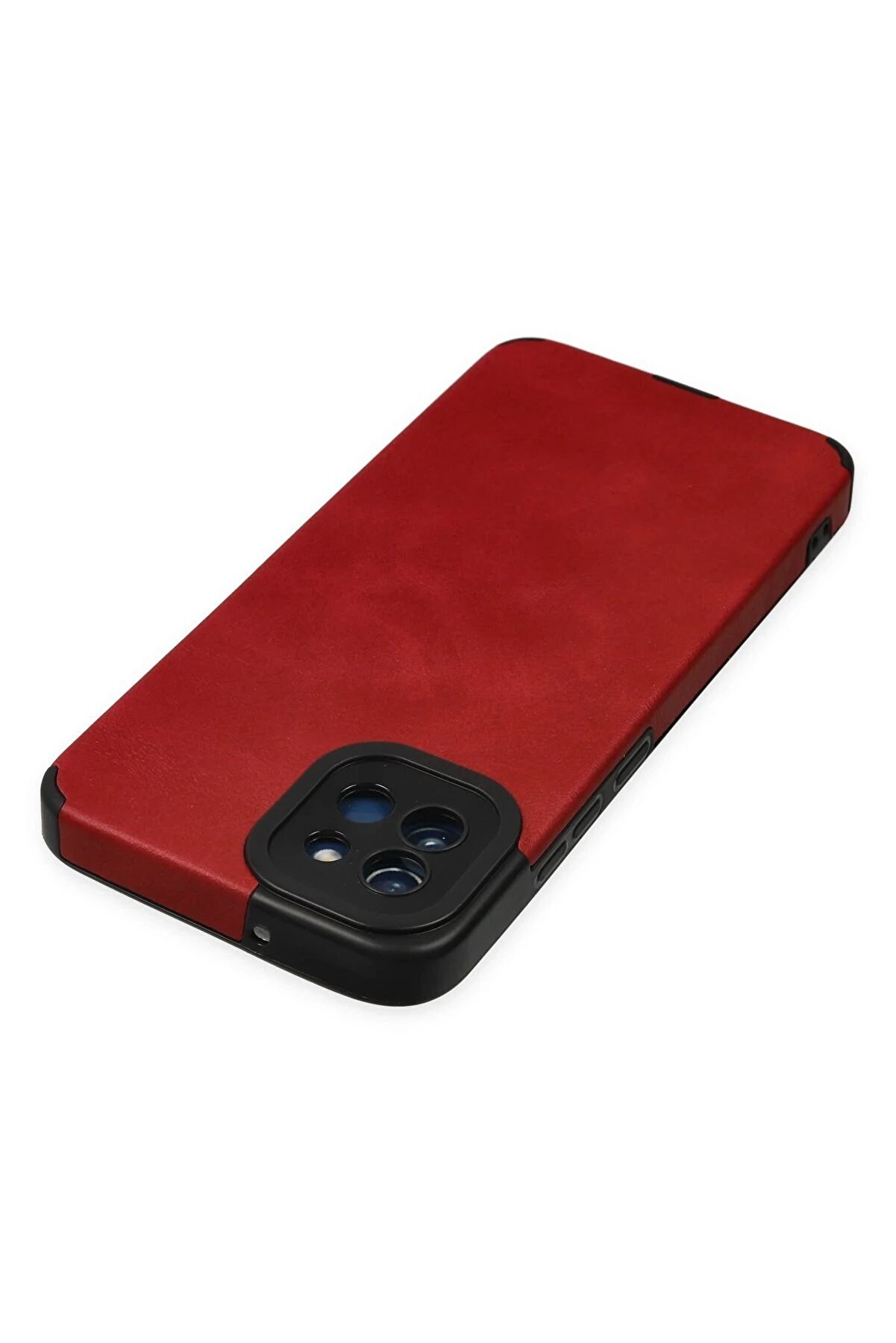 Samsung Galaxy A03 Kılıf Loop Deri̇ Si̇li̇kon - Kırmızı - Dropx1014-2466