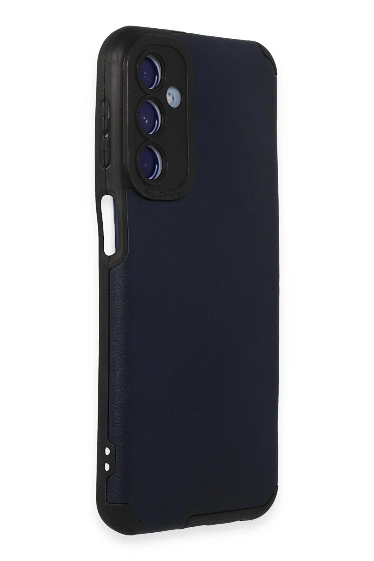 Samsung Galaxy M34 5G Kılıf Loop Deri̇ Si̇li̇kon - Laci̇vert - Dropx9893-3739