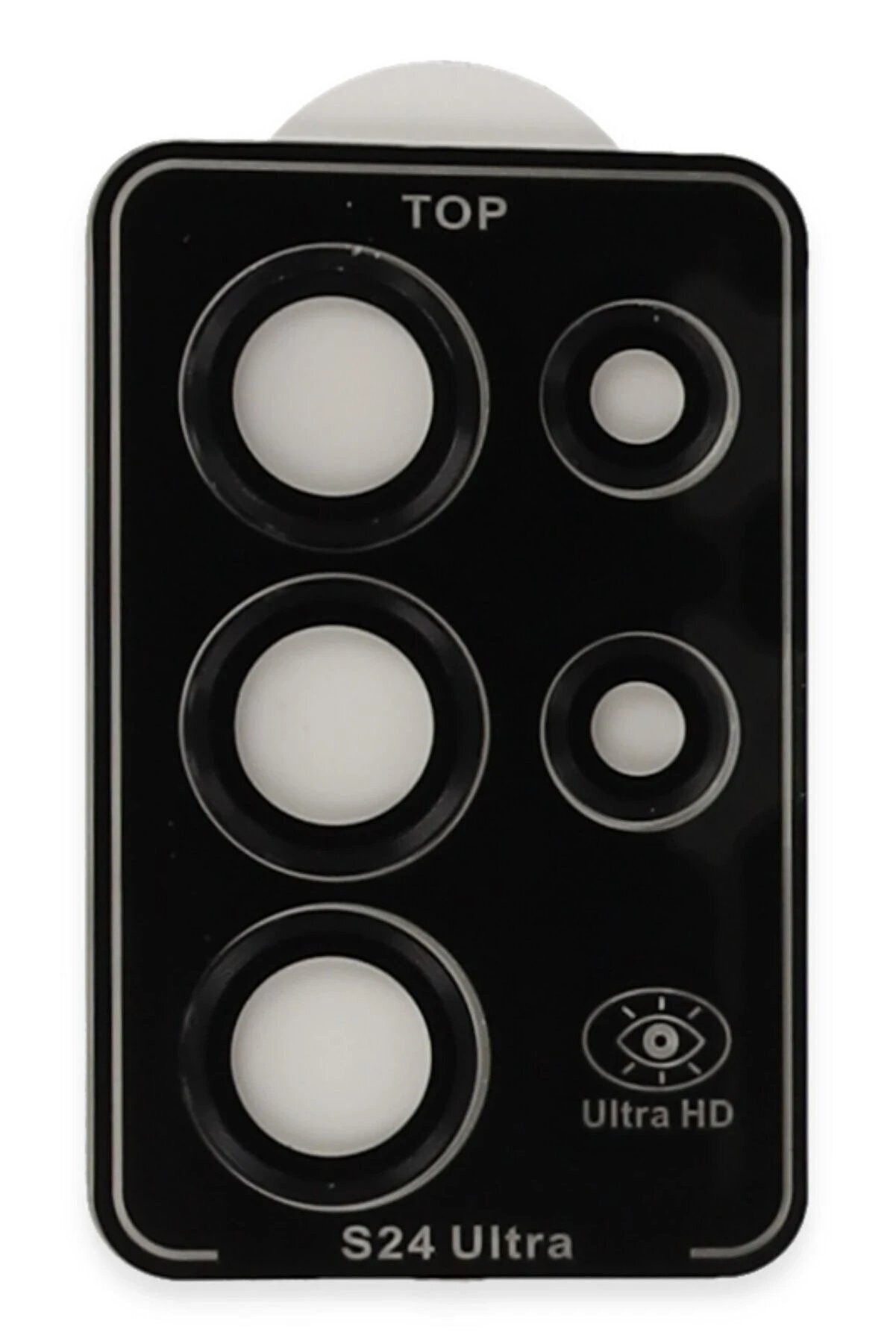 Samsung Galaxy S23 Ultra Pvd Metal Kamera Lens - Si̇yah - Dropx5705-9145