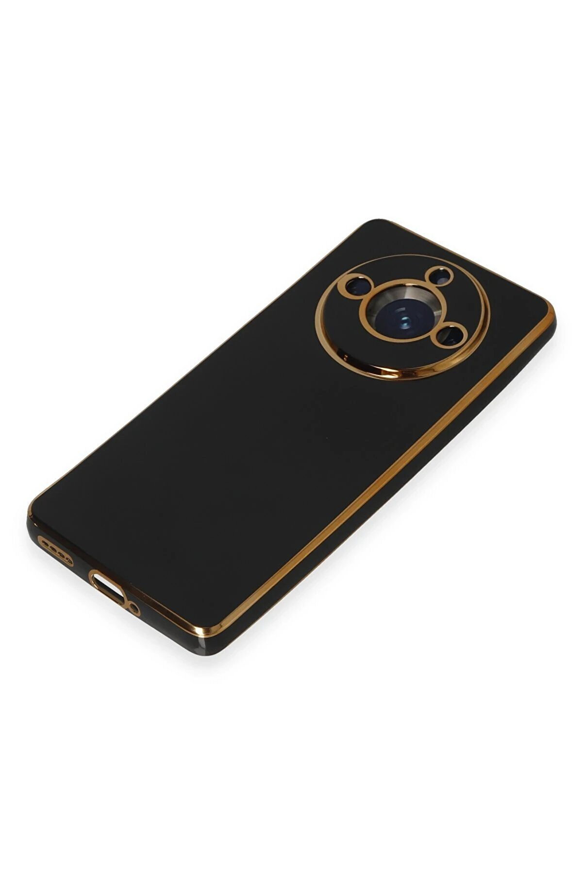 Realme 11 Pro Kılıf Volet Si̇li̇kon - Si̇yah - Dropx4828-6347