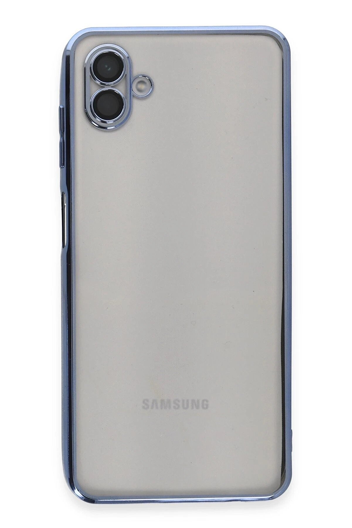 Samsung Galaxy A04 Kılıf Lensli̇ Si̇li̇kon - A&ccedil;ık Mavi̇ - Dropx3048-1857