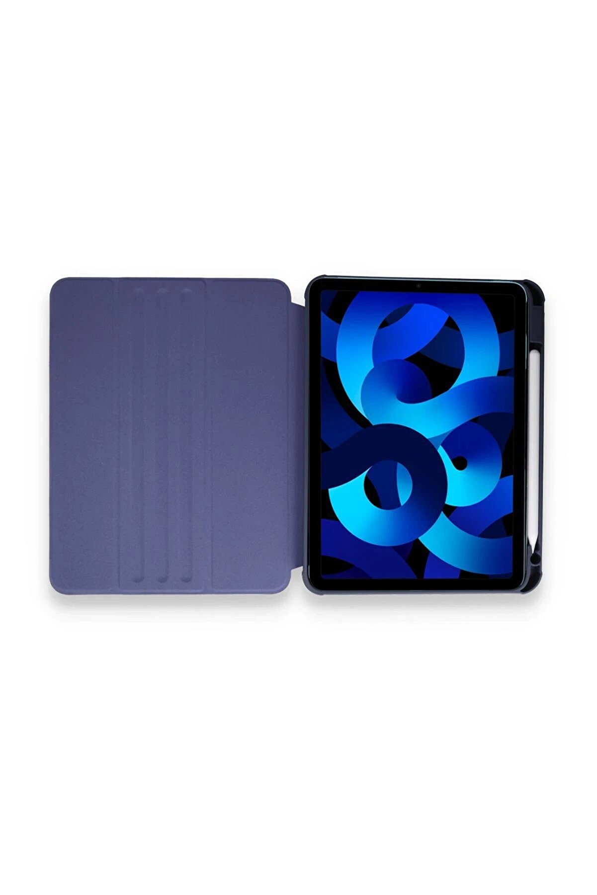 İpad 10.2 (7.Nesi̇l) Kılıf Starli̇ng 360 Kalemli̇kli̇ Tablet Kılıf - Laci̇vert - Dropx7531-3425