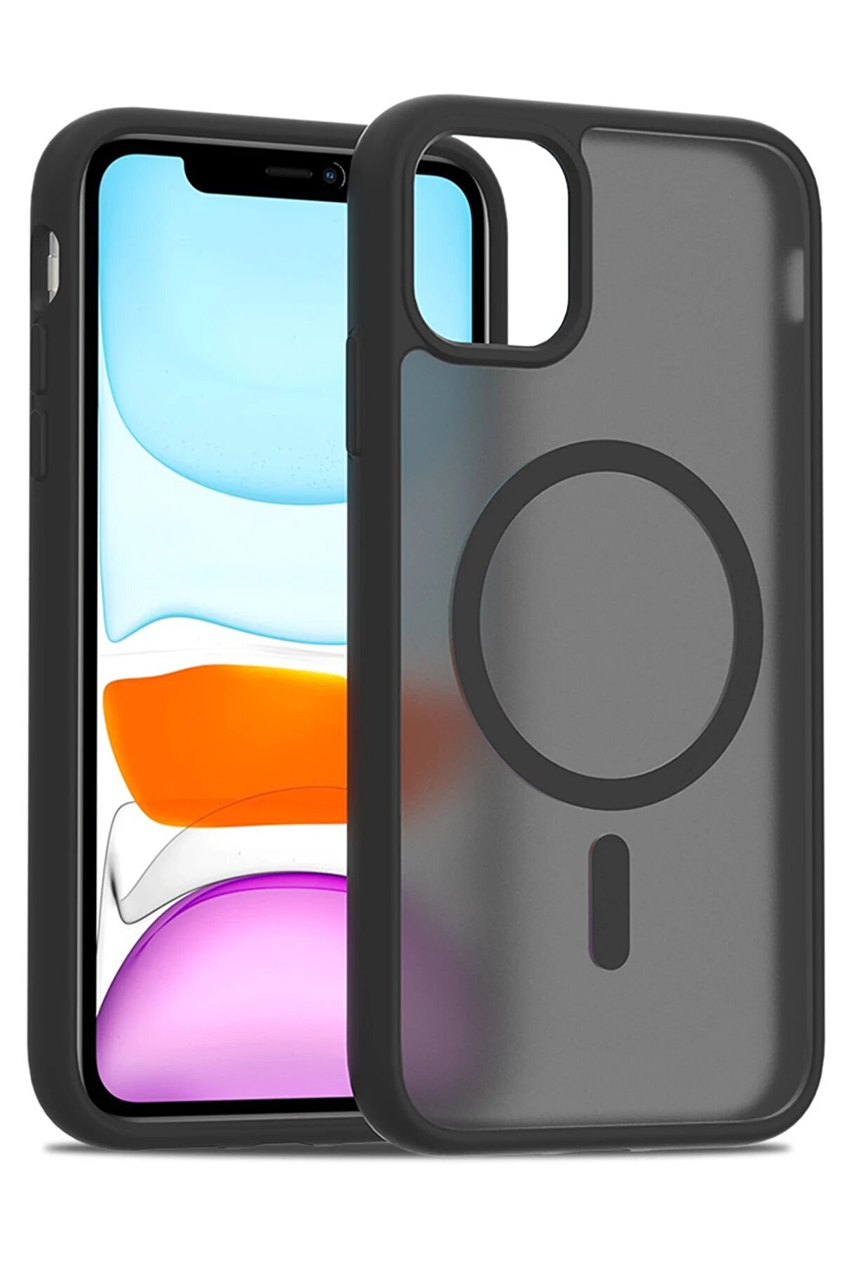 İphone 11 Pro Max Jota Magsafe Kapak - Si̇yah - Dropx5697-9503