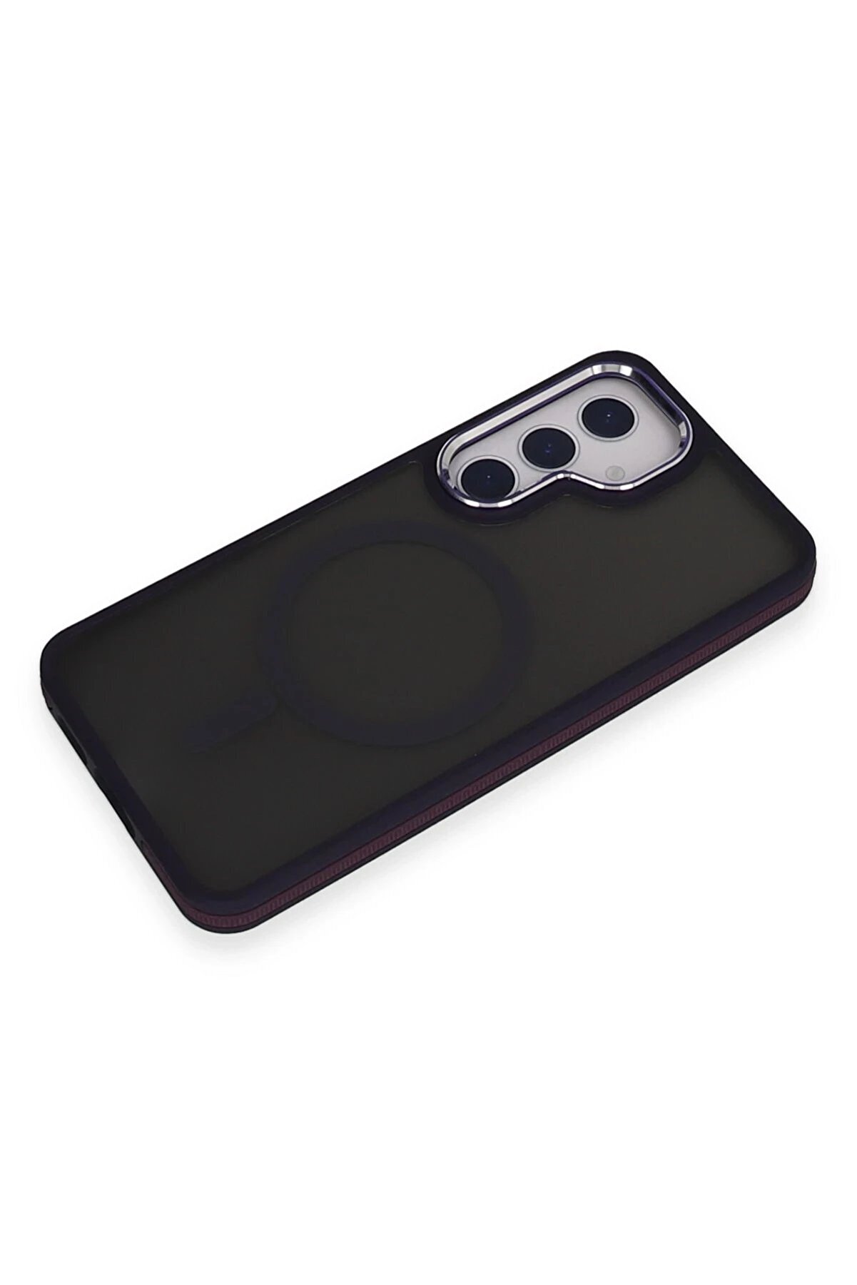 Samsung Galaxy S24 Wi̇nner Magsafe Kapak - Si̇yah - Dropx1074-3420