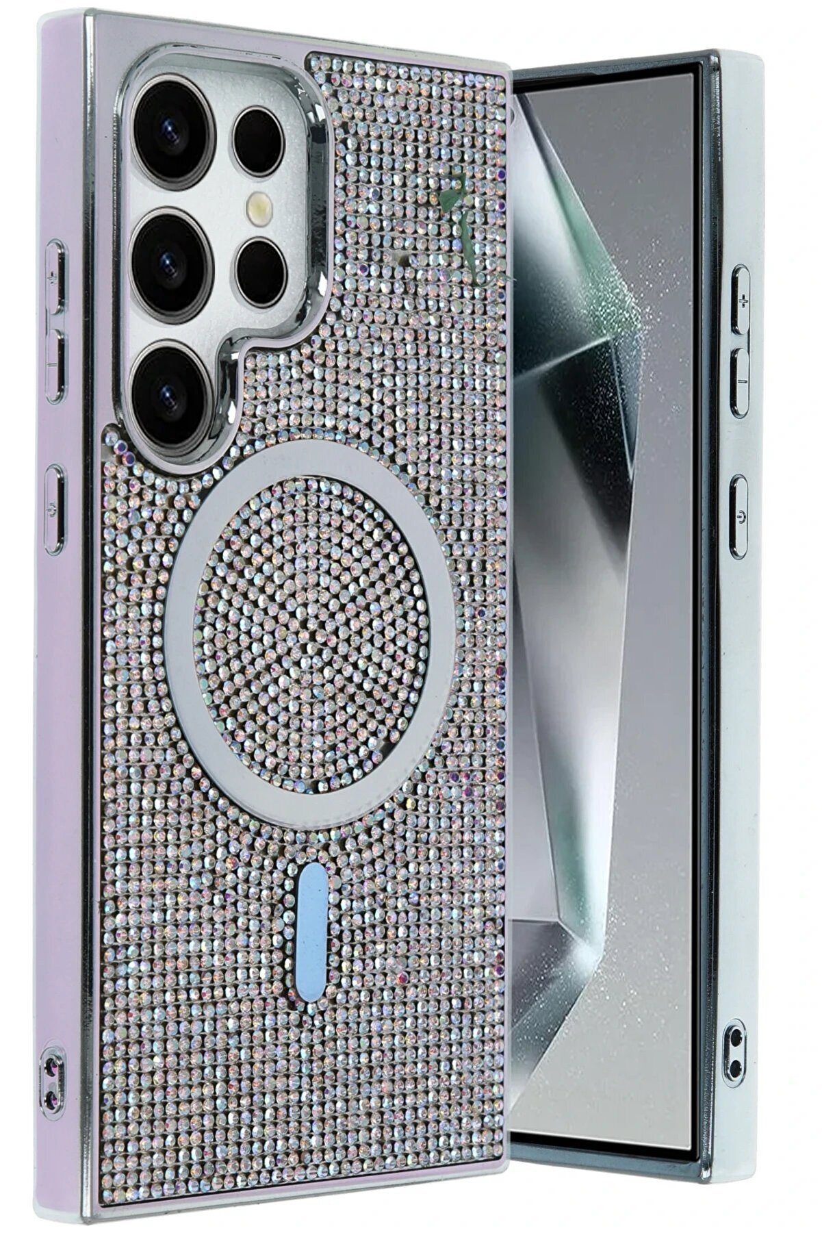 Samsung Galaxy S25 Ultra Helen Magsafe Kapak - Rai̇nbow - Dropx7274-1637