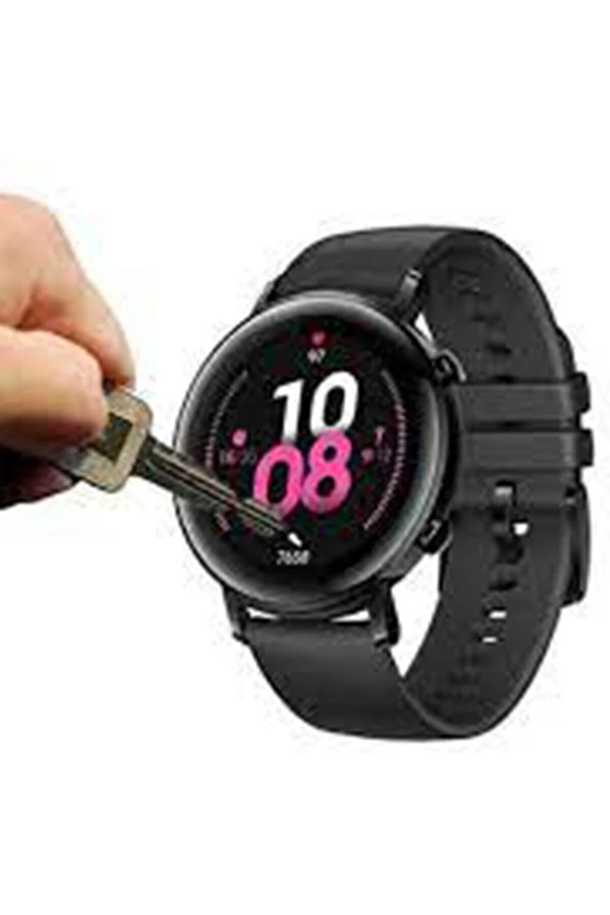 Huawei̇ Watch Gt2E Polymer Nano Ekran Koruyucu - Şeffaf - Dropx7507-1705