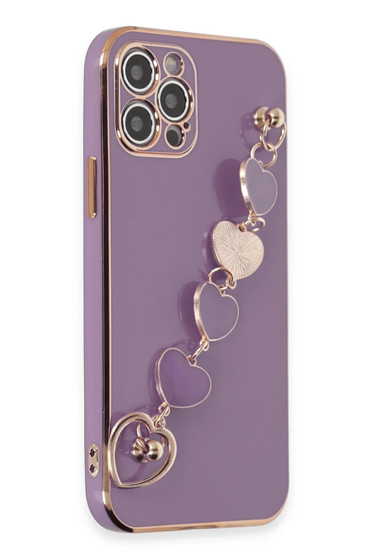 İphone 12 Pro Max Kılıf Esi̇la Si̇li̇kon - Mor - Dropx6459-8928