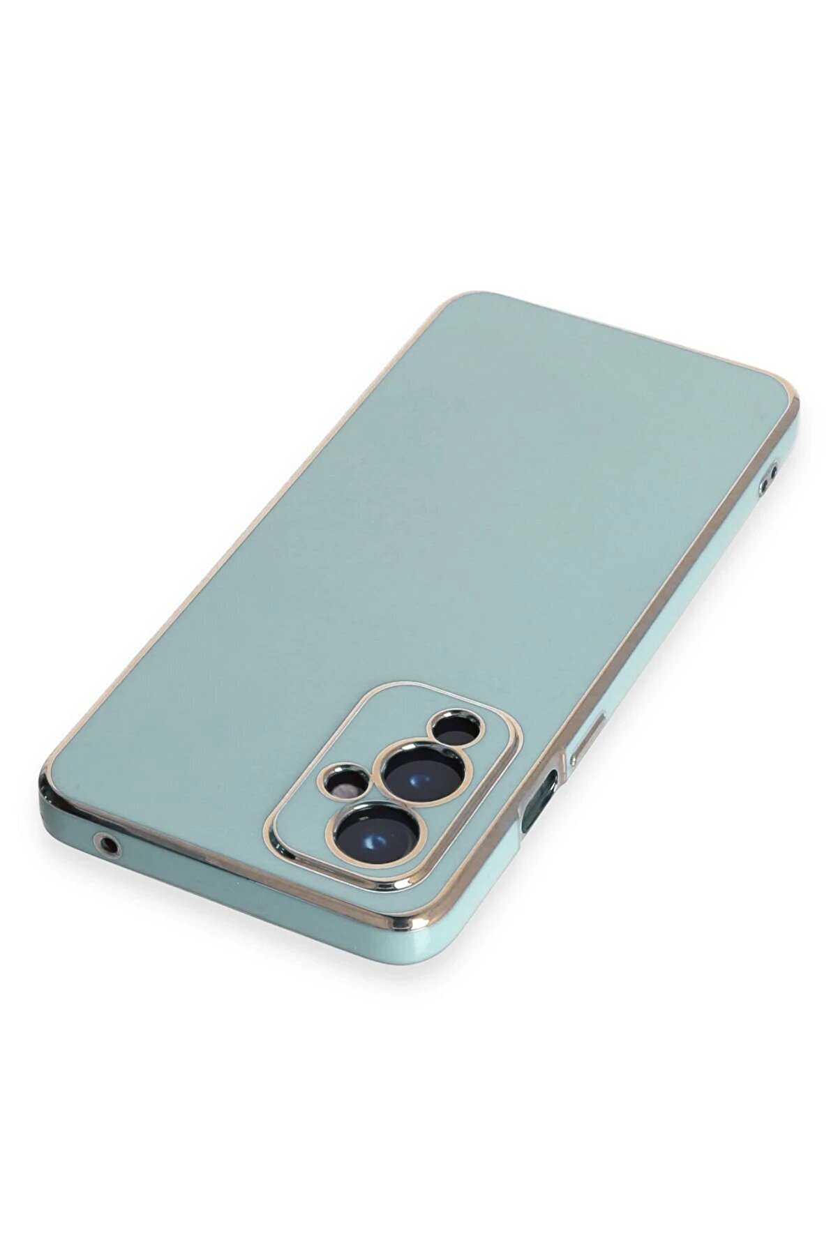 One Plus 9 Kılıf Volet Si̇li̇kon - A&ccedil;ık Yeşi̇l - Dropx3147-4329