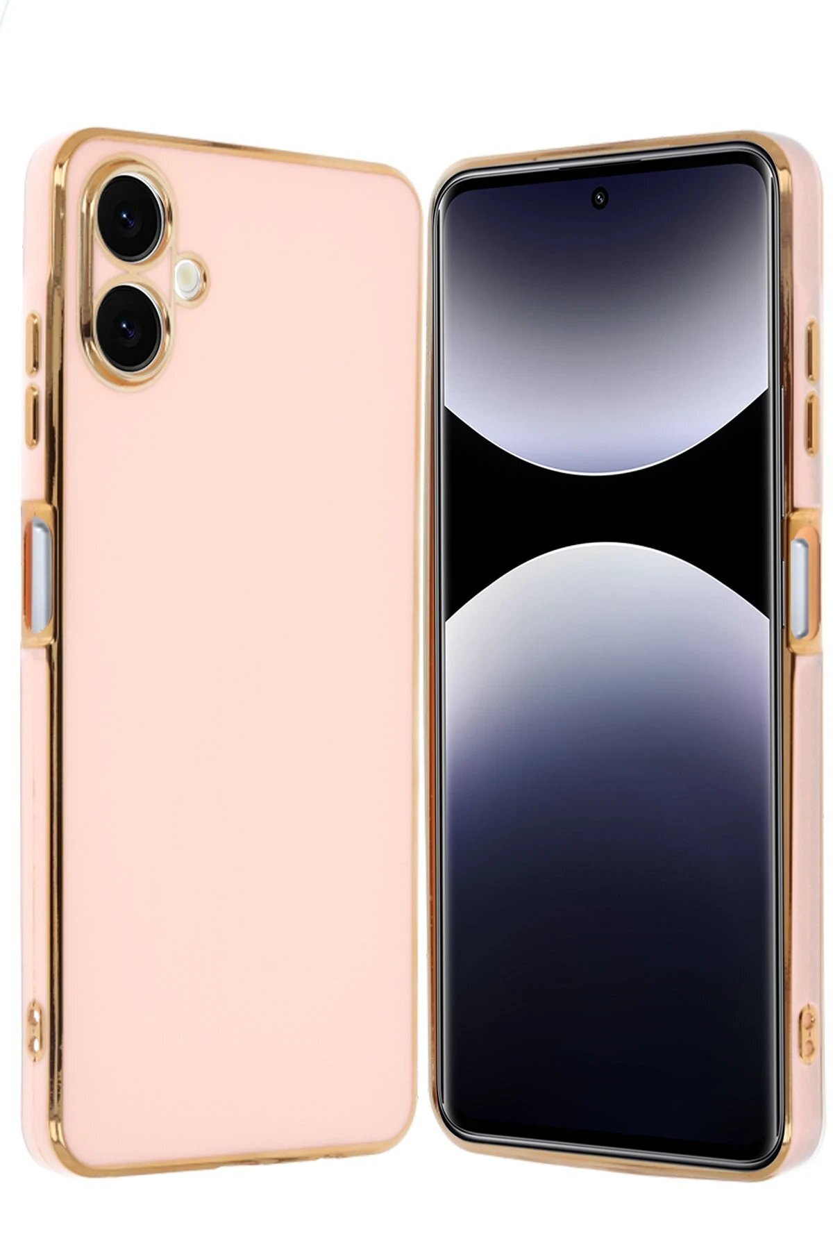 Samsung Galaxy A06 Kılıf Volet Si̇li̇kon - Pembe - Dropx7077-6913