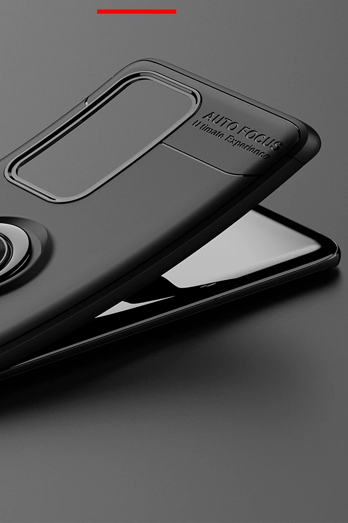 Huawei̇ P40 Pro Kılıf Range Yüzüklü Si̇li̇kon - Si̇yah - Dropx2383-7273