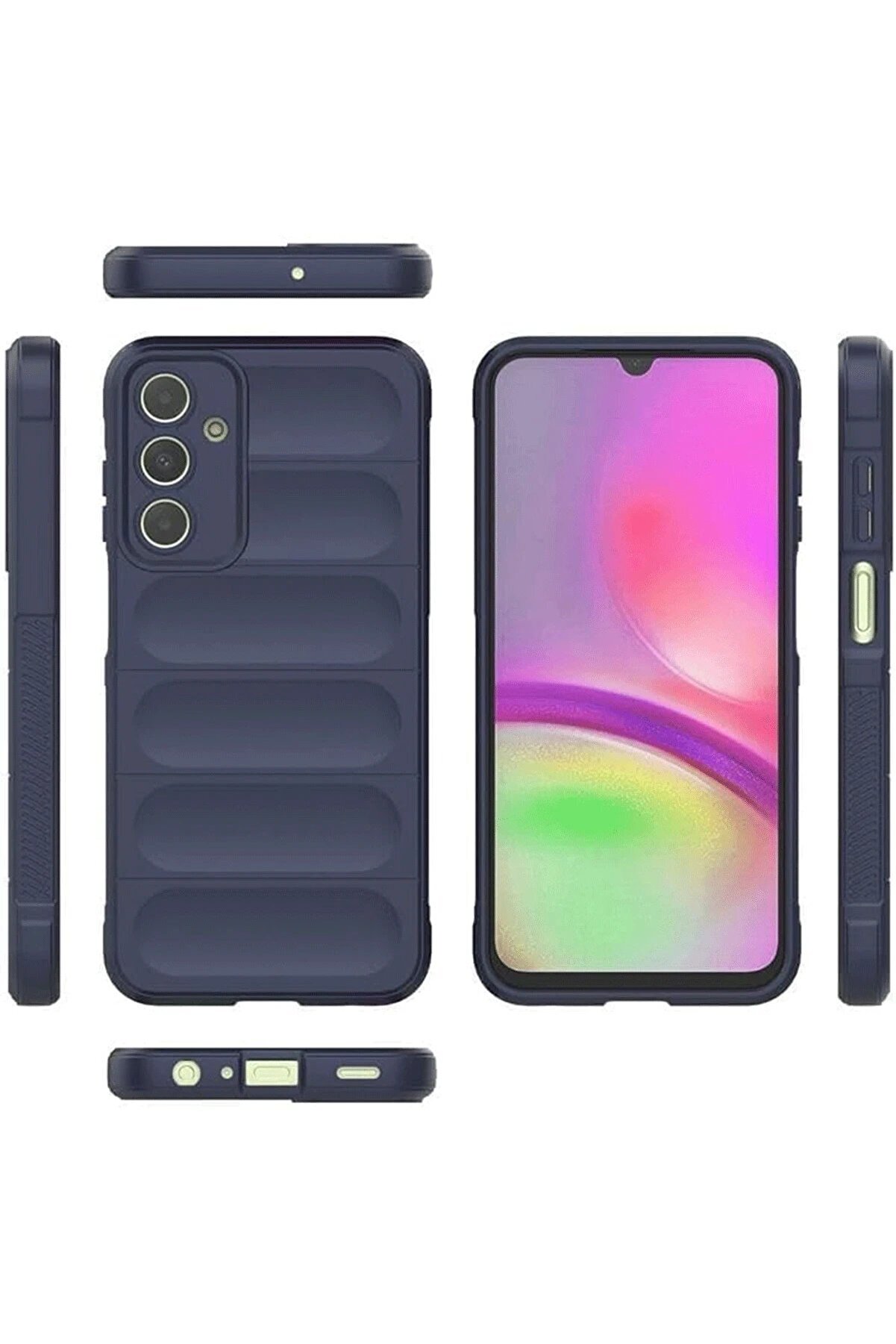 Samsung A36 Kılıf Opti̇mum Si̇li̇kon - Laci̇vert - Dropx1709-9390