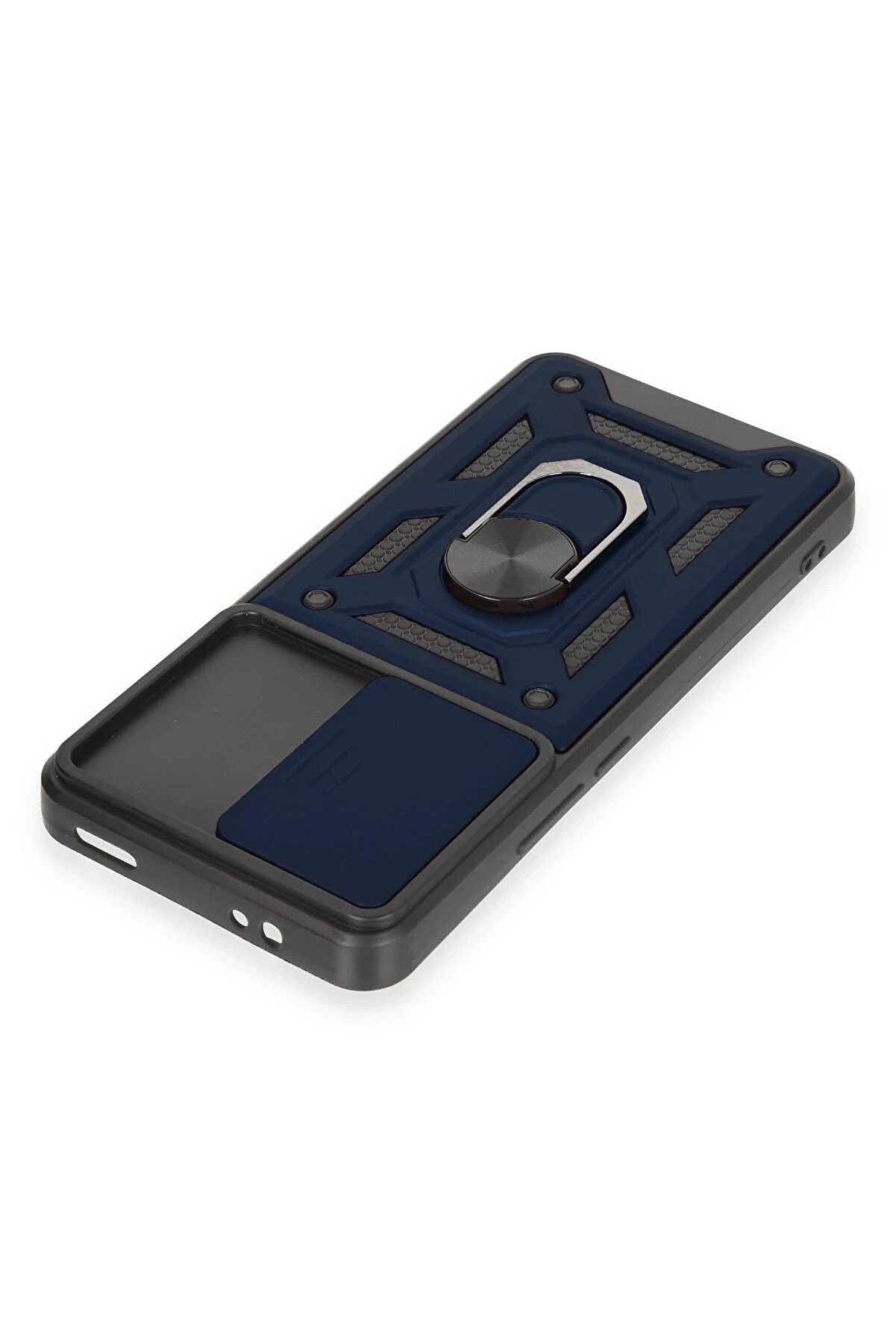 Xi̇aomi̇ Mi̇ 12T Pro Kılıf Pars Lens Y&uuml;z&uuml;kl&uuml; Si̇li̇kon - Laci̇vert - Dropx9648-5600