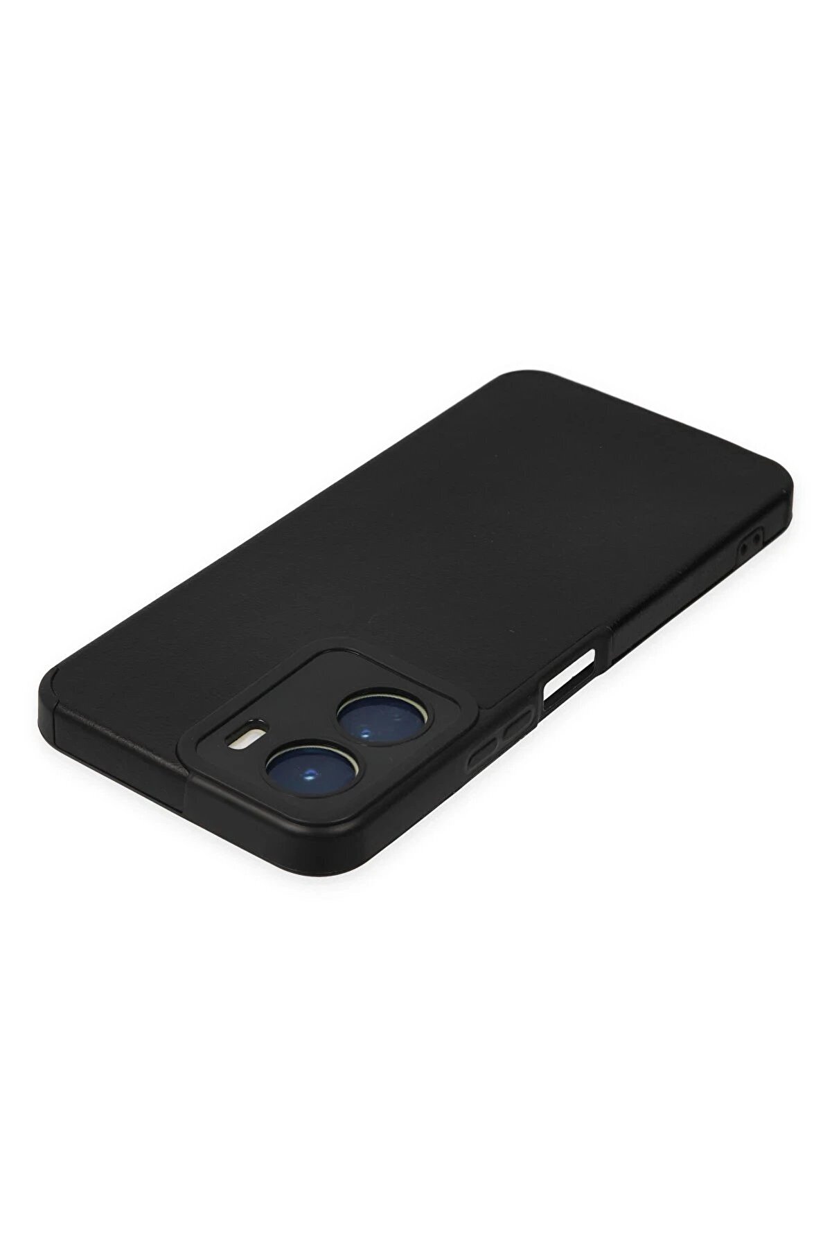 Vi̇vo Y16 Kılıf Loop Deri̇ Si̇li̇kon - Si̇yah - Dropx5687-4085