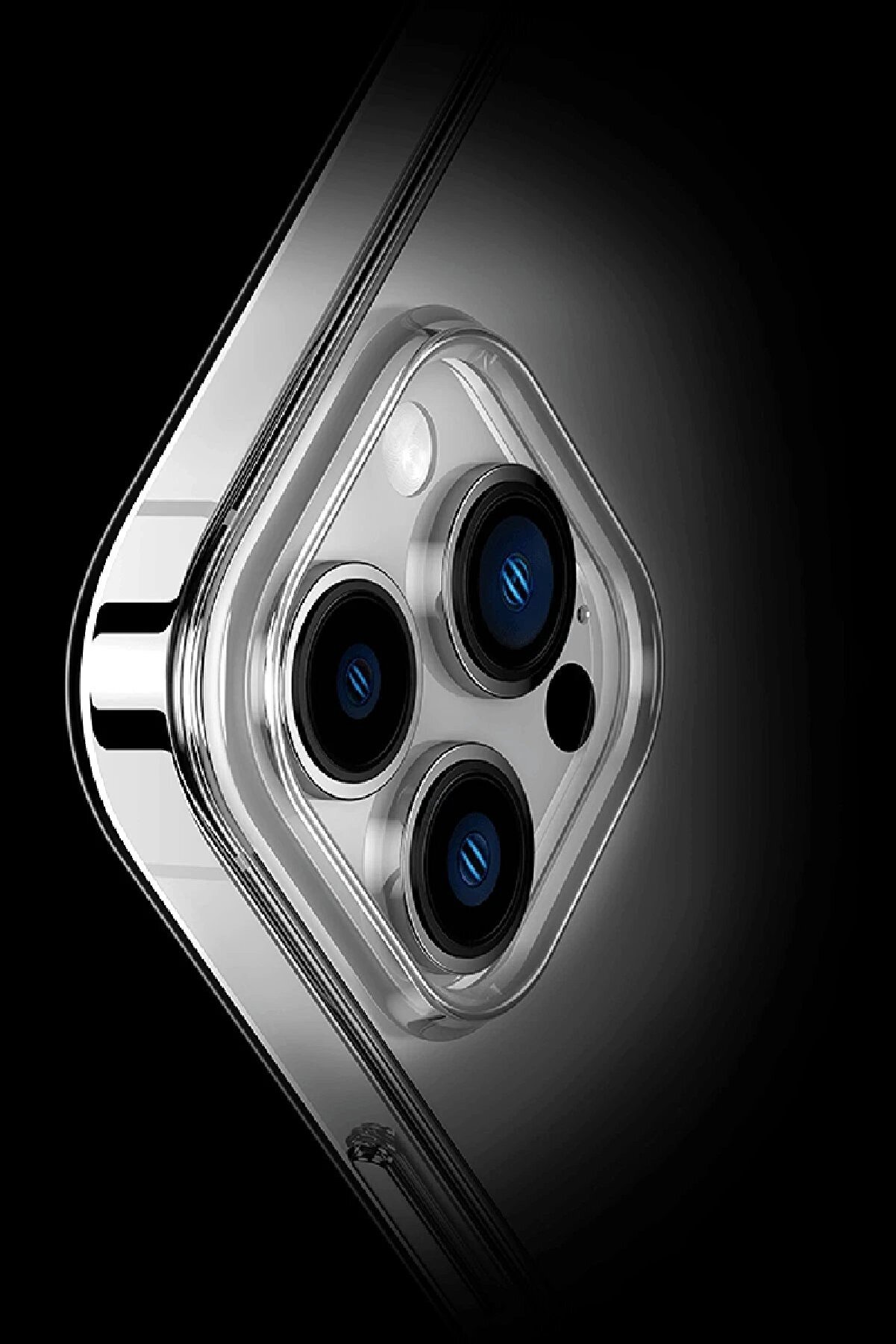 İphone 15 Pro Max Kılıf Tron Şeffaf Magsafe Kapak - Şeffaf - Dropx5000-6545