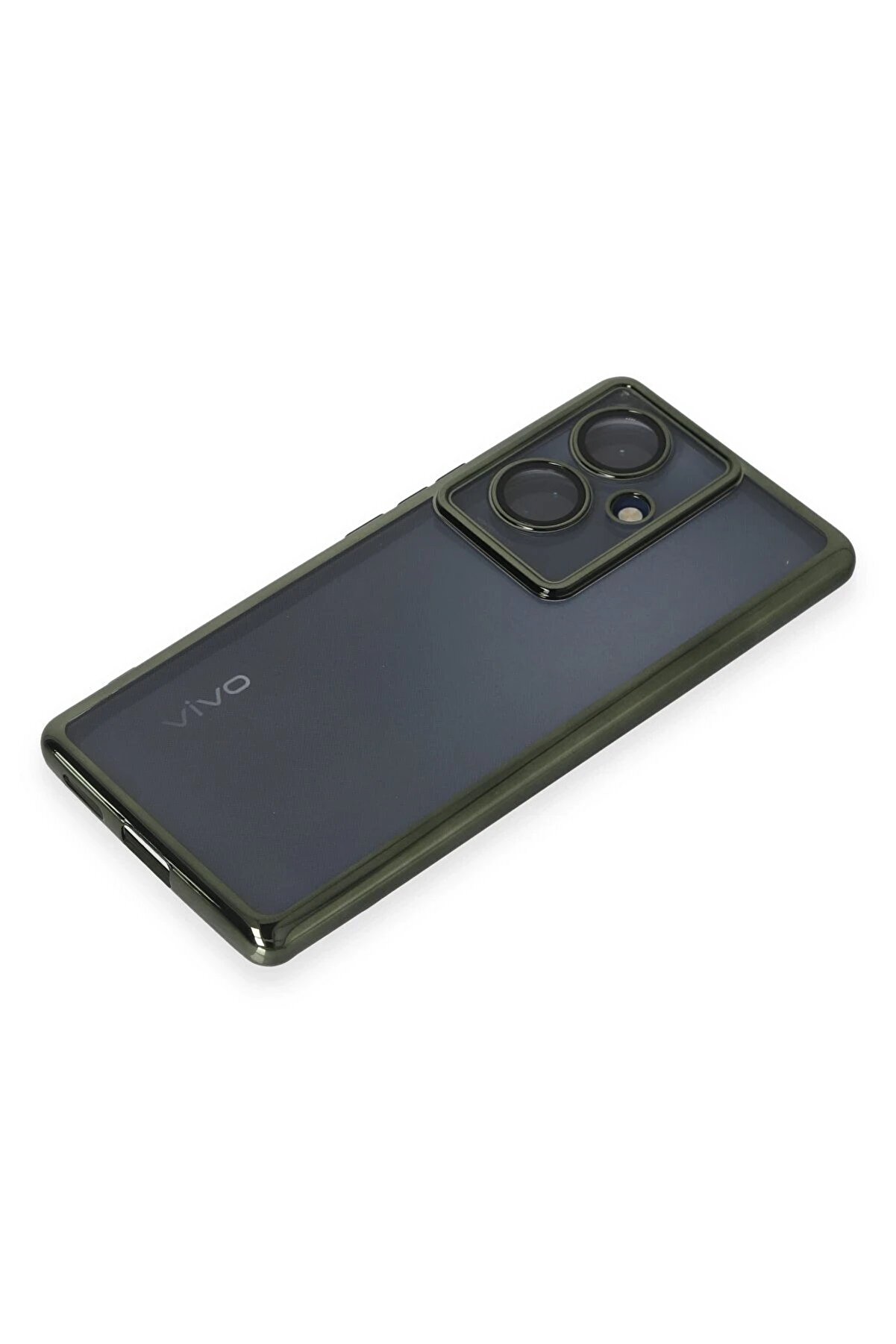 Vi̇vo V29 Li̇te Kılıf Lensli̇ Si̇li̇kon - Yeşi̇l - Dropx5171-8719