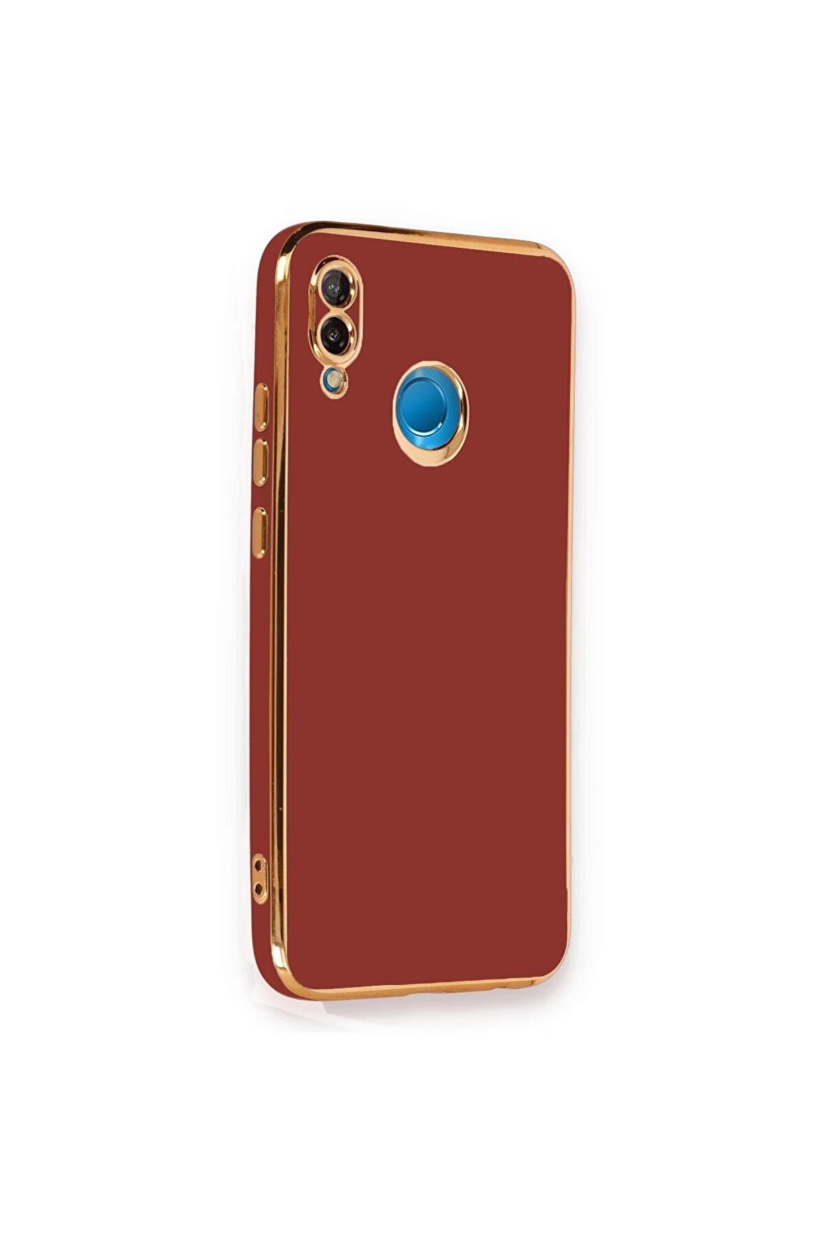 Huawei̇ P20 Li̇te Kılıf Volet Si̇li̇kon - Kırmızı - Dropx7353-5549