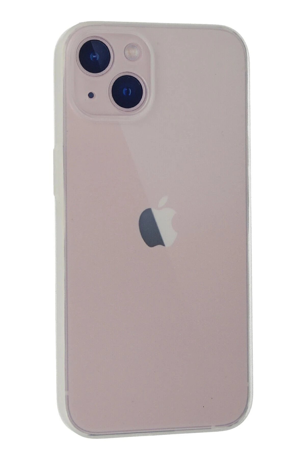 İphone 13 Mi̇ni̇ Kılıf Pp Ultra İnce Kapak - Beyaz - Dropx8393-4716