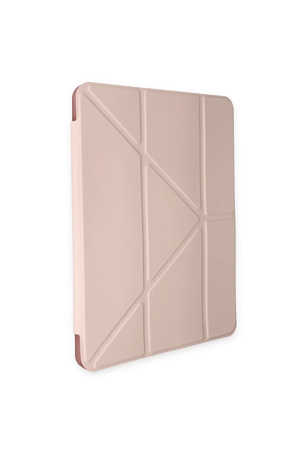 İpad 10.2 (8.Nesi̇l) Kılıf Kalemli̇kli̇ Hugo Tablet Kılıfı - Rose Gold - Dropx8154-6306