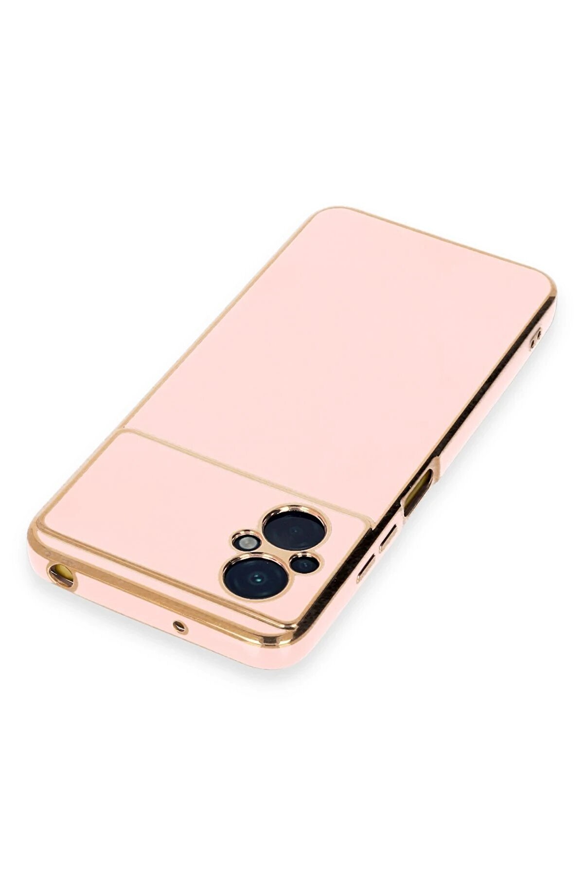 Xi̇aomi̇ Poco M5 Kılıf Volet Si̇li̇kon - Pembe - Dropx4270-3268