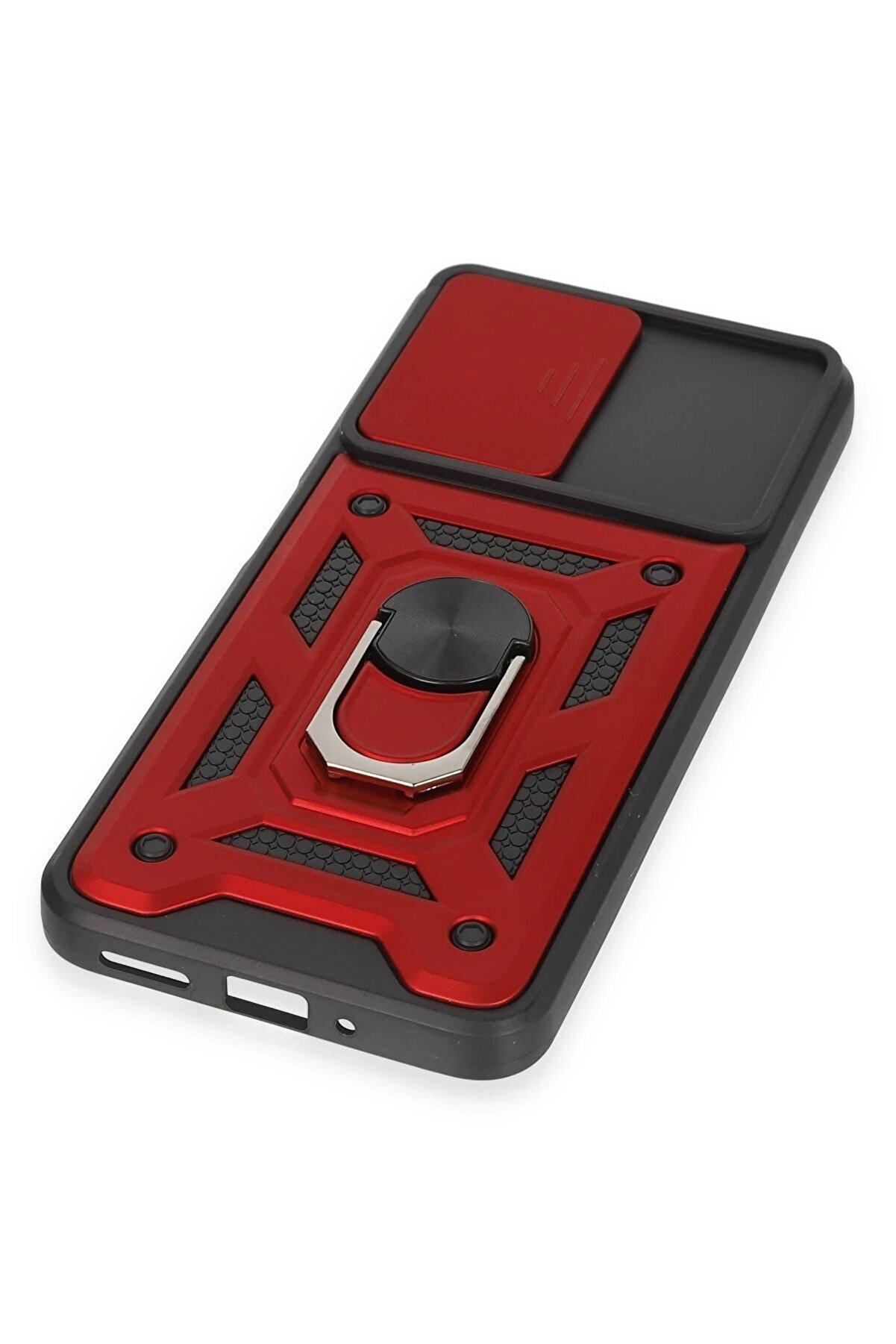 Xi̇aomi̇ Redmi̇ Note 12 5G Kılıf Pars Lens Y&uuml;z&uuml;kl&uuml; Si̇li̇kon - Kırmızı - Dropx4131-6868