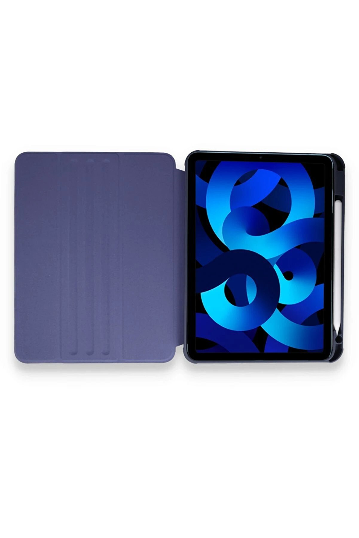 İpad Pro 11 (2021) Kılıf Starli̇ng 360 Kalemli̇kli̇ Tablet Kılıf - Laci̇vert - Dropx3454-7776