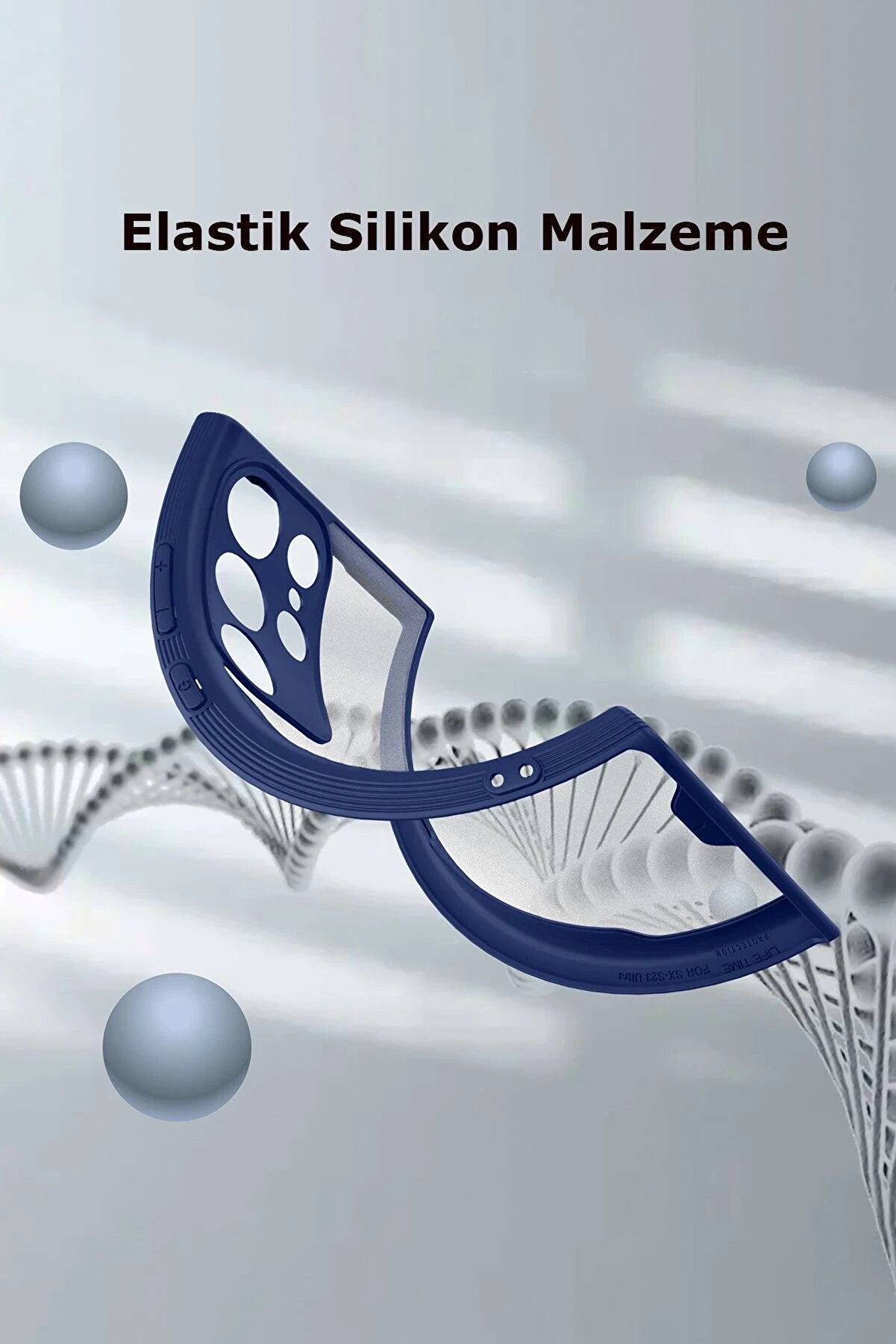 Samsung Galaxy S23 Ultra Kılıf Plati̇n Si̇li̇kon - Kırmızı - Dropx8843-7163