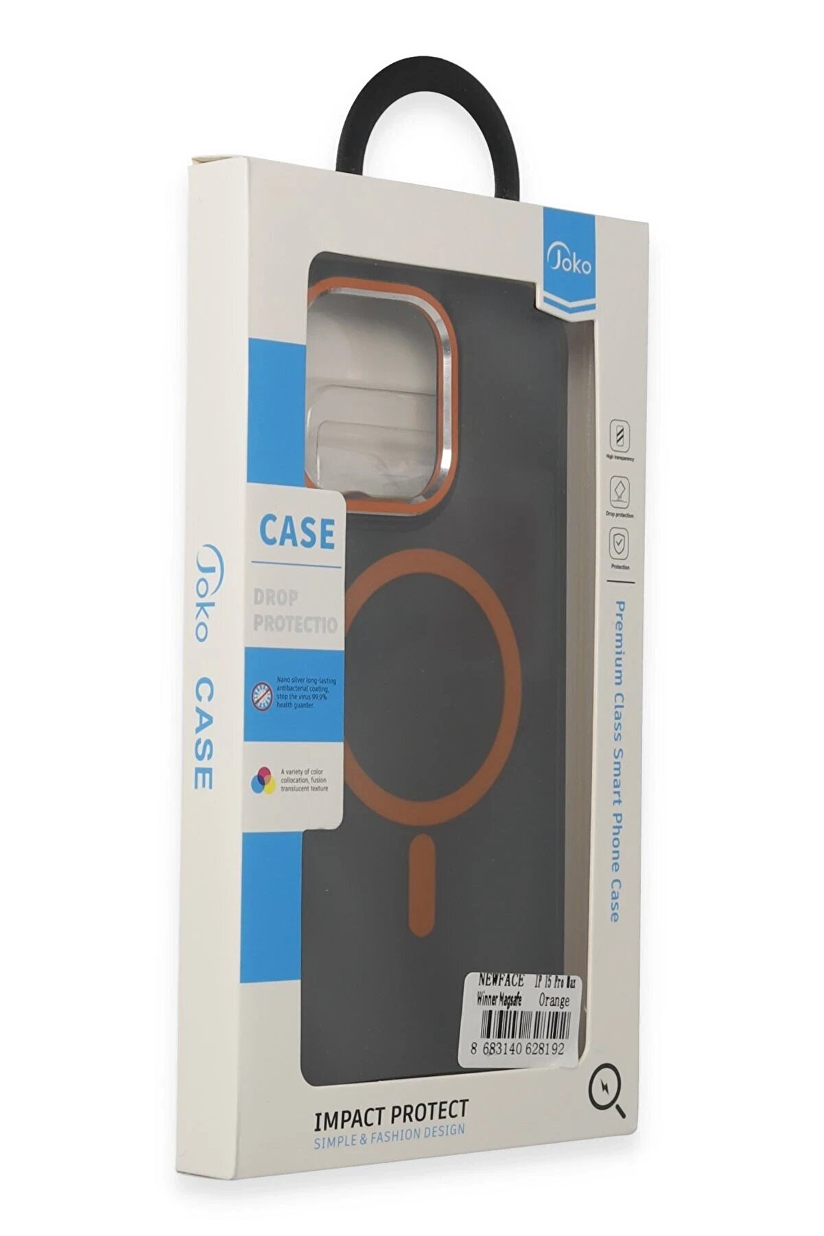 İphone 13 Pro Max Wi̇nner Magsafe Kapak - Turuncu - Dropx5094-8676